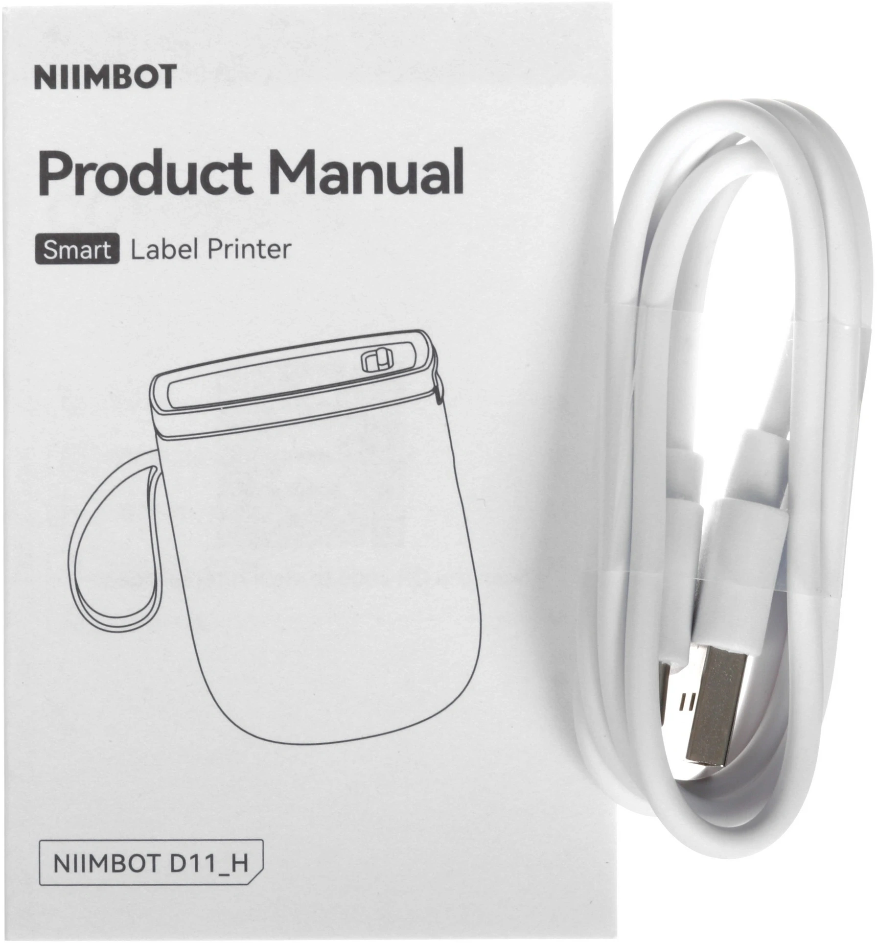 Термопринтер Niimbot D11 H (1746729) 300dpi 50мм/с/USB/BT для печ.этик. белый — миниатюра 7