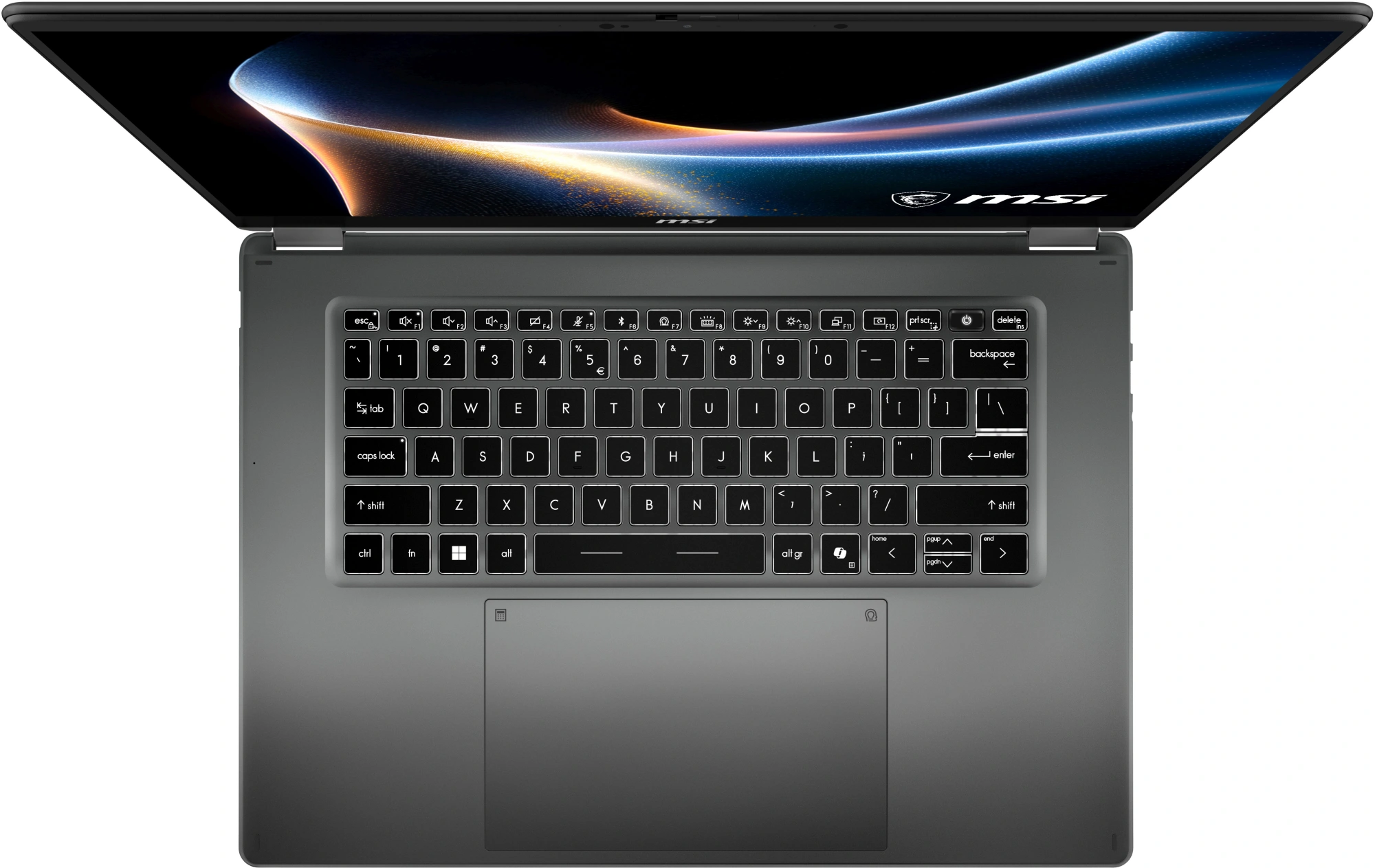 Ноутбук MSI Prestige 16 Flip AI+ C3MTG-028RU Core Ultra 9 386H 32Gb SSD2Tb Intel Graphics 16" OLED Touch 2.8K (2880x1800) Windows 11 Pro grey WiFi BT Cam (9S7-262233-028) — миниатюра 10