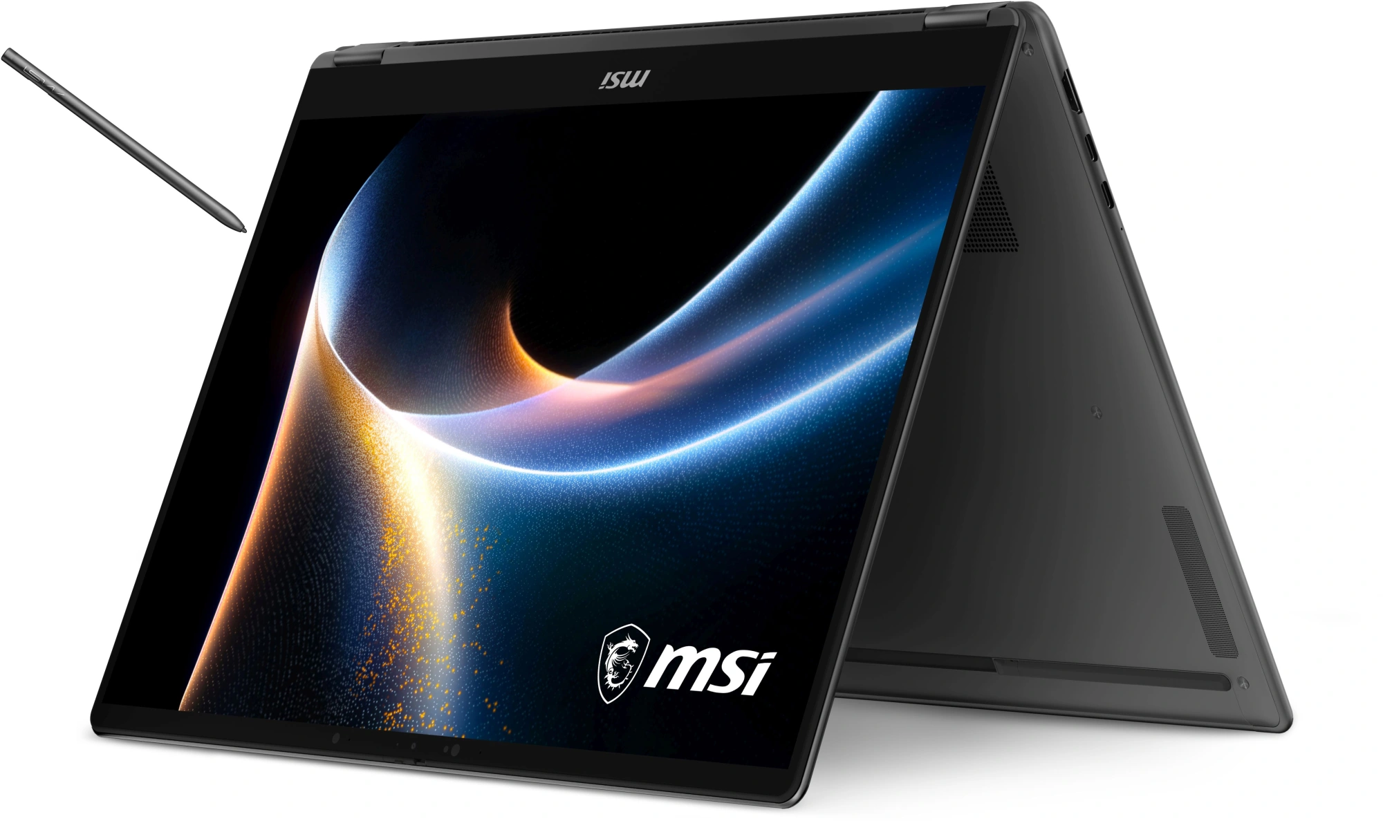 Ноутбук MSI Prestige 16 Flip AI+ C3MTG-028RU Core Ultra 9 386H 32Gb SSD2Tb Intel Graphics 16" OLED Touch 2.8K (2880x1800) Windows 11 Pro grey WiFi BT Cam (9S7-262233-028) — миниатюра 11