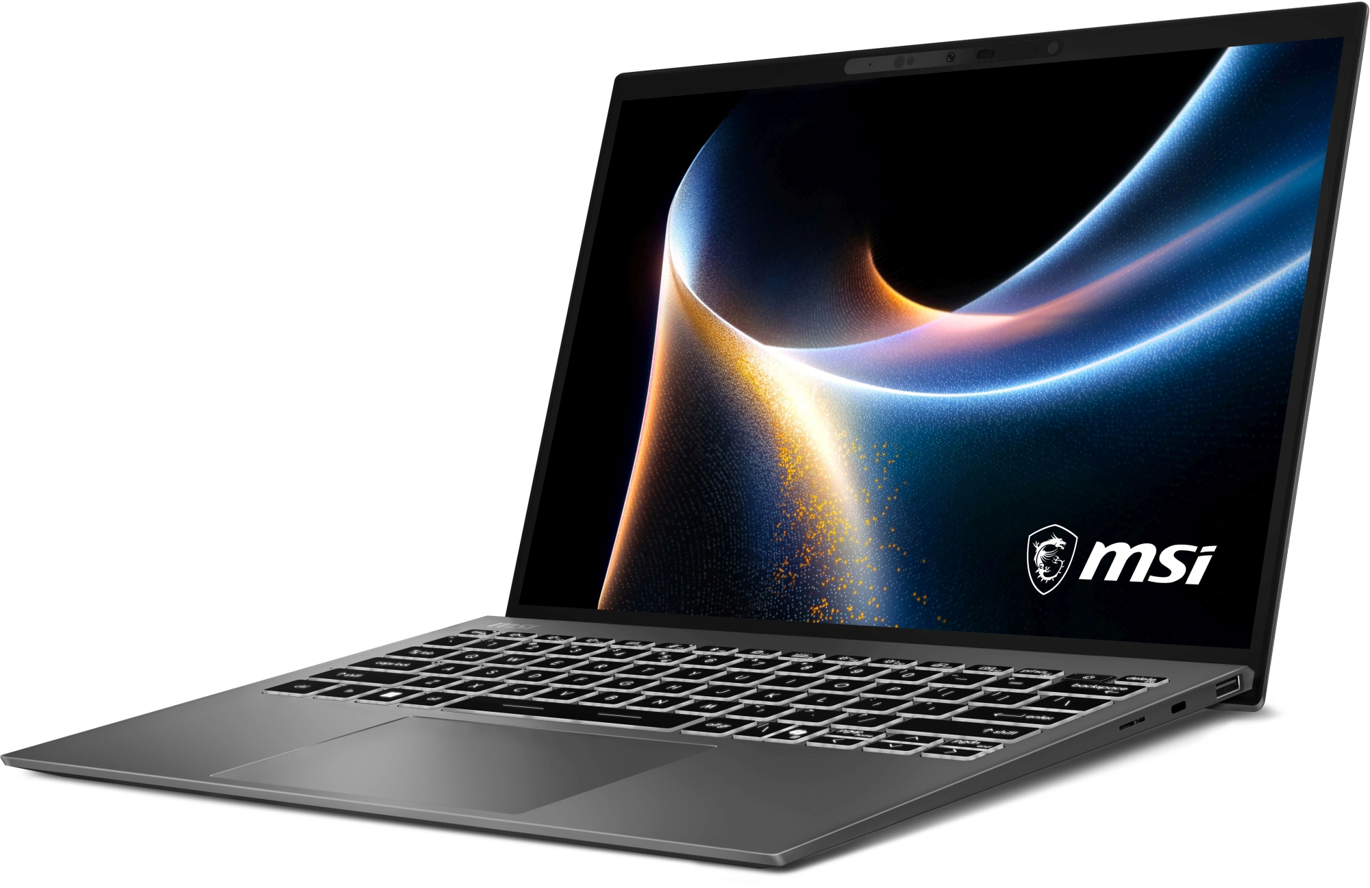 Ноутбук MSI Prestige 13 AI+ A3MG-046RU Core Ultra 9 386H 32Gb SSD1Tb Intel Graphics 13.3" OLED 2.8K (2880x1800) Windows 11 Pro grey WiFi BT Cam (9S7-13Q425-046) — миниатюра 13