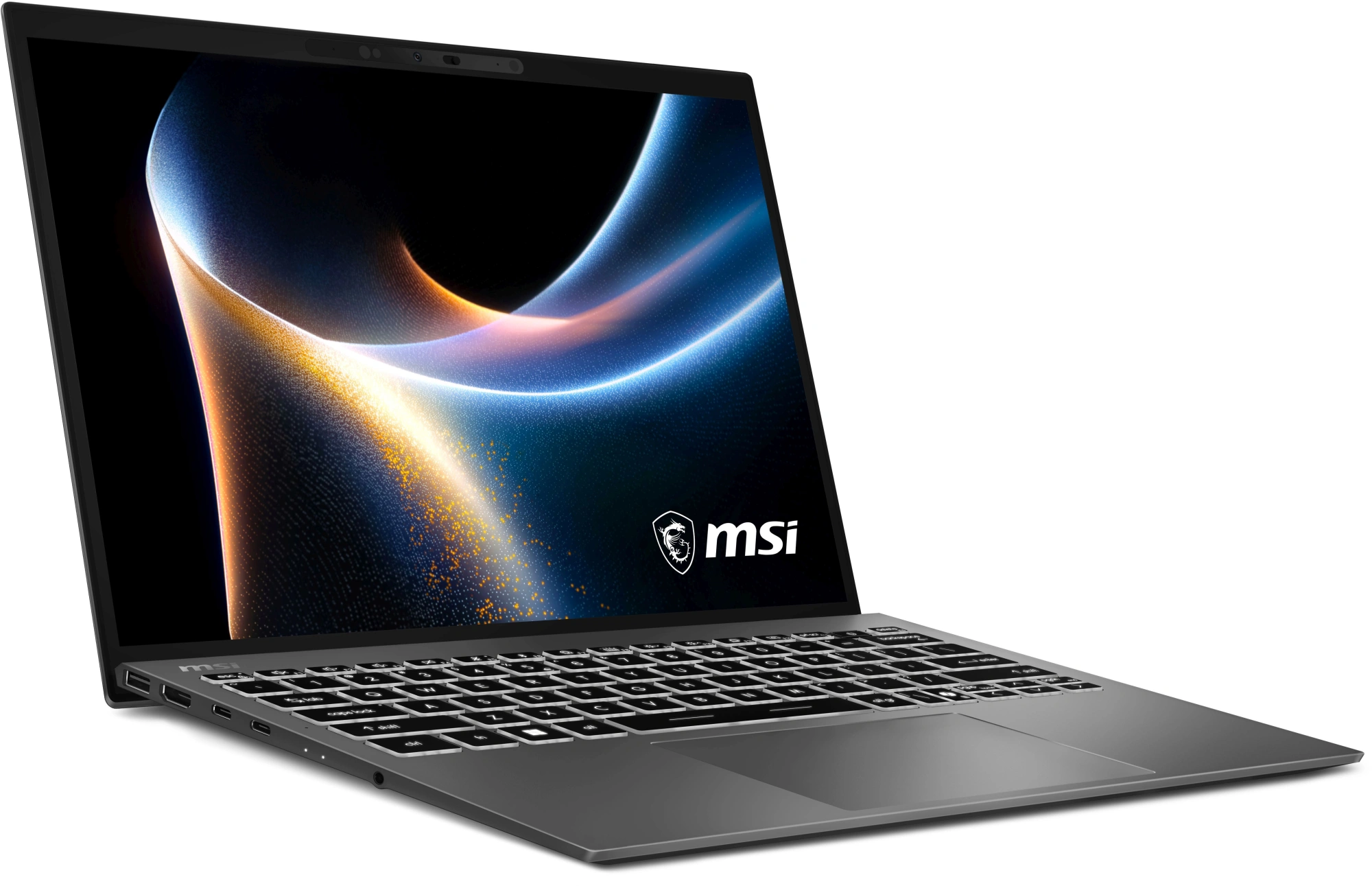 Ноутбук MSI Prestige 13 AI+ A3MG-046RU Core Ultra 9 386H 32Gb SSD1Tb Intel Graphics 13.3" OLED 2.8K (2880x1800) Windows 11 Pro grey WiFi BT Cam (9S7-13Q425-046) — миниатюра 2