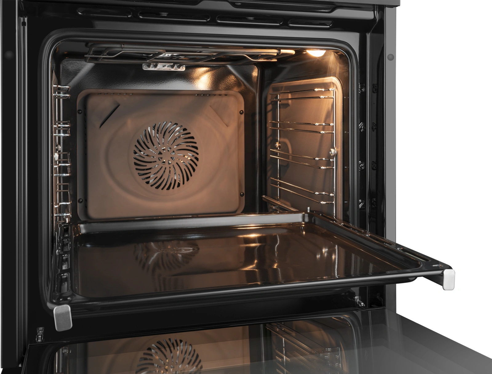 Духовой шкаф Электрический Weissgauff Premium EOM 899 Color Touch Matt черный — миниатюра 11
