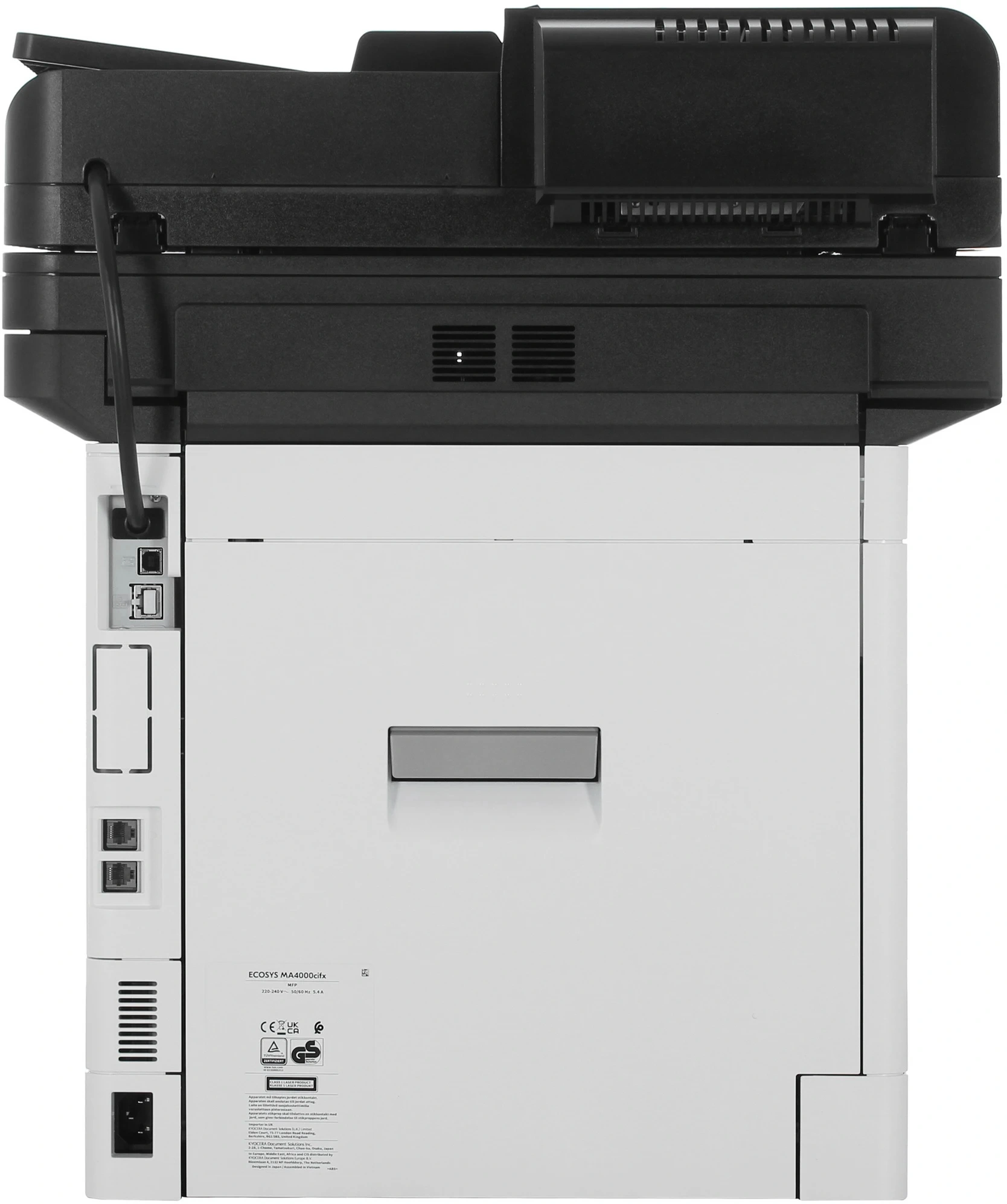 МФУ лазерный Kyocera Ecosys MA4000cifx (1102Z53NL0) A4 Duplex белый — миниатюра 9
