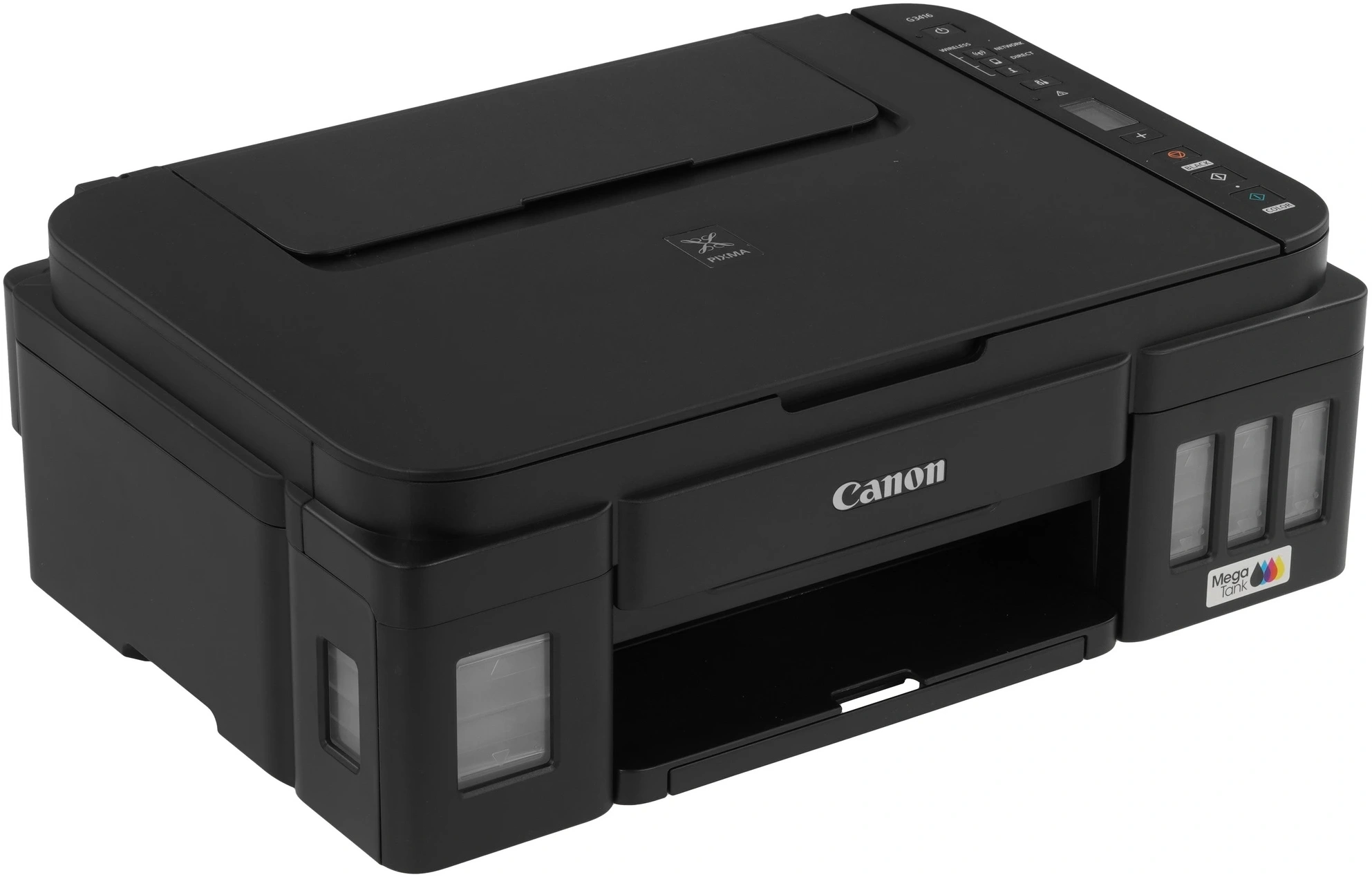МФУ струйный Canon Pixma G3416 (2315C052) A4 WiFi черный — миниатюра 4