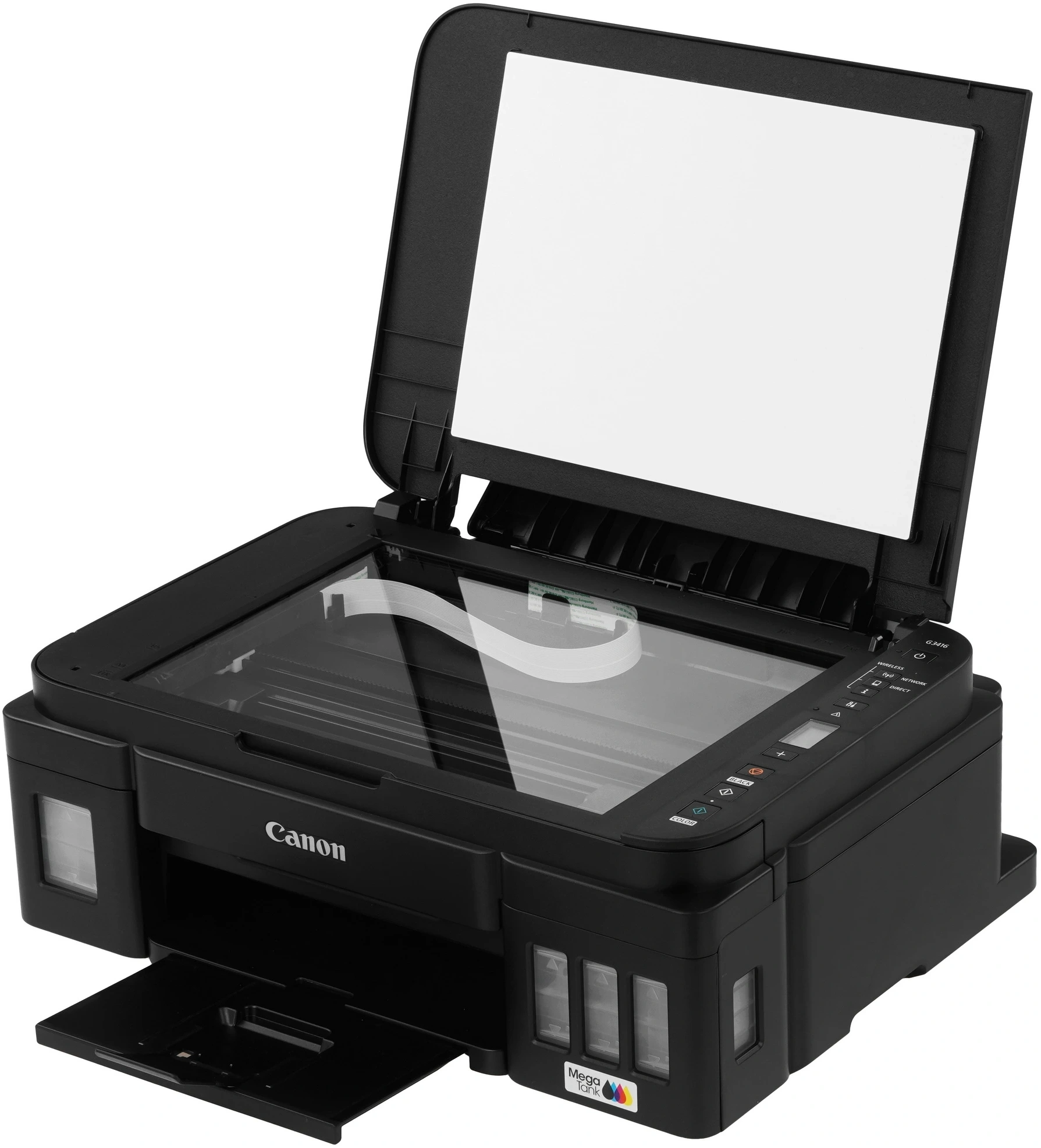 МФУ струйный Canon Pixma G3416 (2315C052) A4 WiFi черный — миниатюра 7