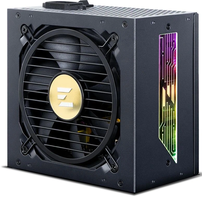 Блок питания Zalman ATX 850W ZM850-TMX2 VIEW Gen.5 80+ gold 24pin APFC 120mm fan color LED 12xSATA Cab Manag RTL — миниатюра 5
