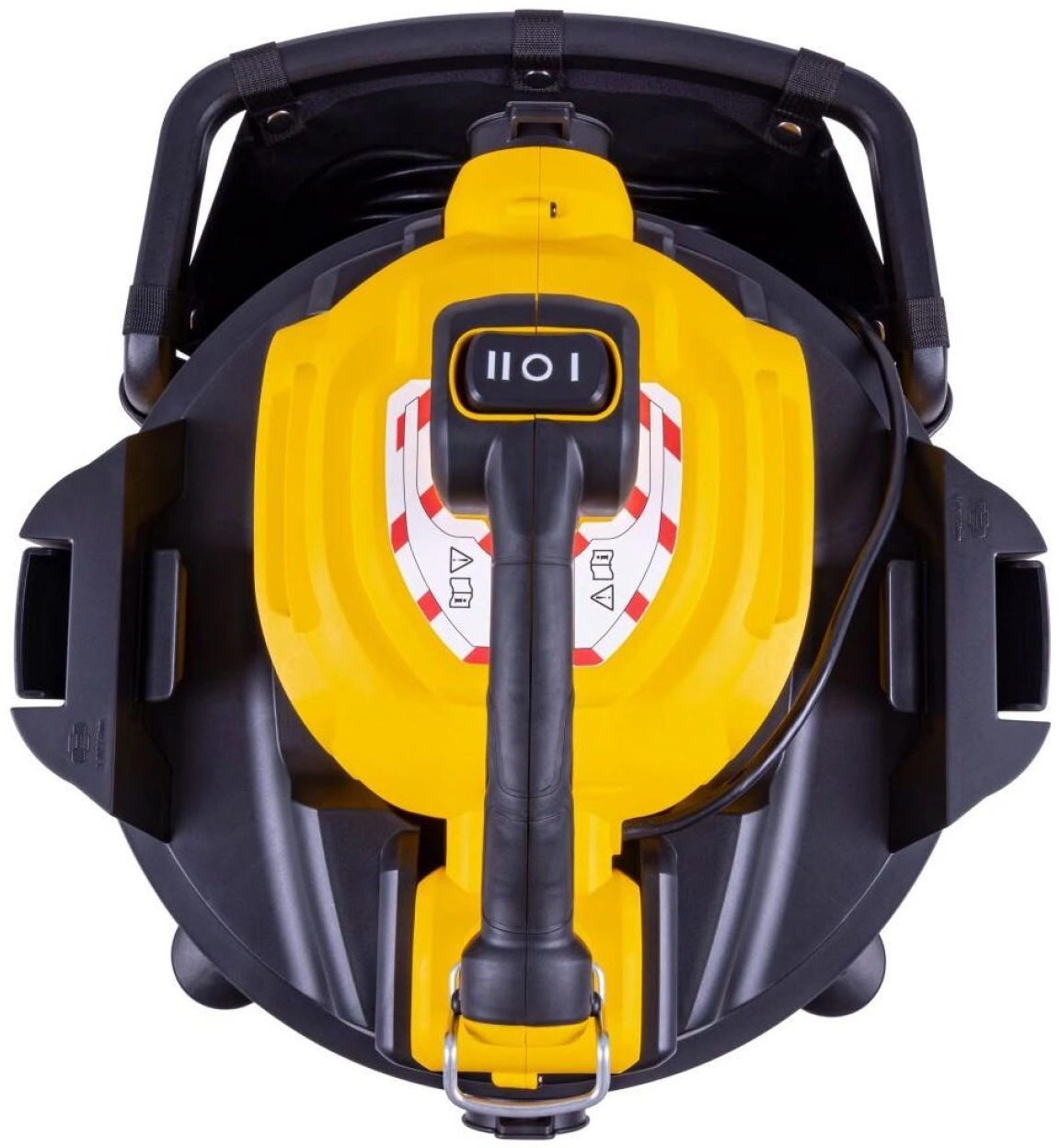 Строительный пылесос DeWalt DXV234P 1080Вт (уборка: сухая/влажная/выдув/сбор воды) желтый — миниатюра 4
