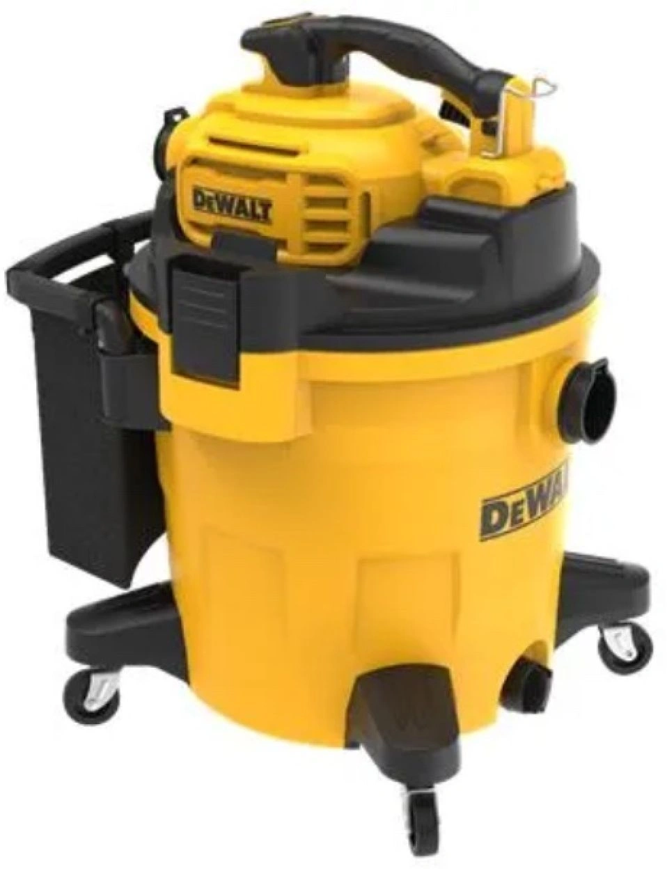 Строительный пылесос DeWalt DXV245P 1400Вт (уборка: сухая/влажная/выдув/сбор воды) желтый — миниатюра 3