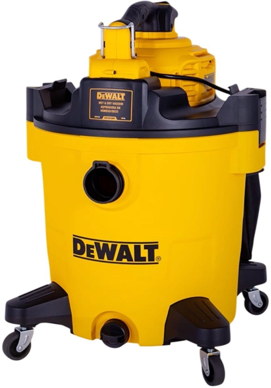 Строительный пылесос DeWalt DXV245P 1400Вт (уборка: сухая/влажная/выдув/сбор воды) желтый — миниатюра 6