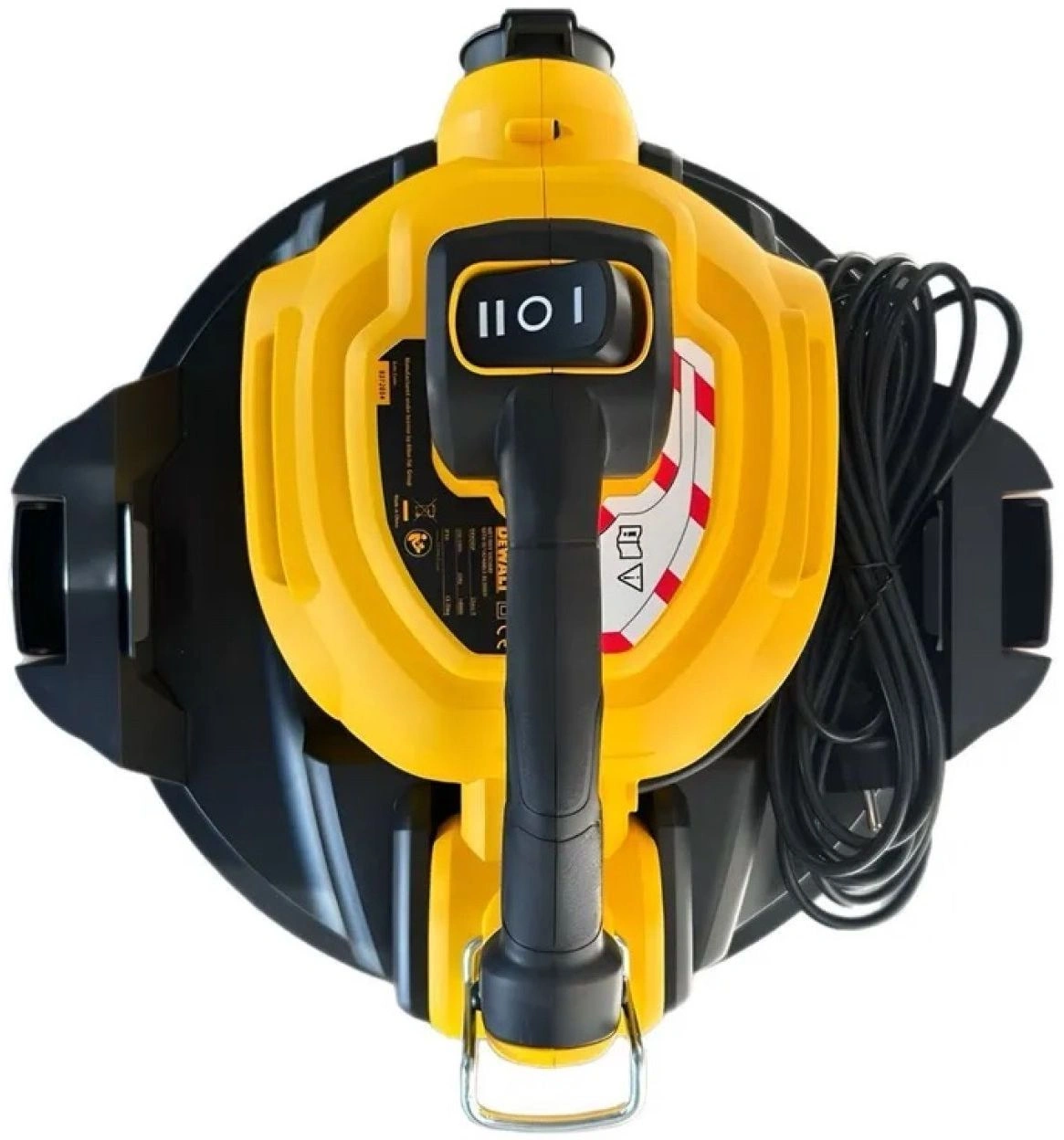 Строительный пылесос DeWalt DXV245P 1400Вт (уборка: сухая/влажная/выдув/сбор воды) желтый — миниатюра 4