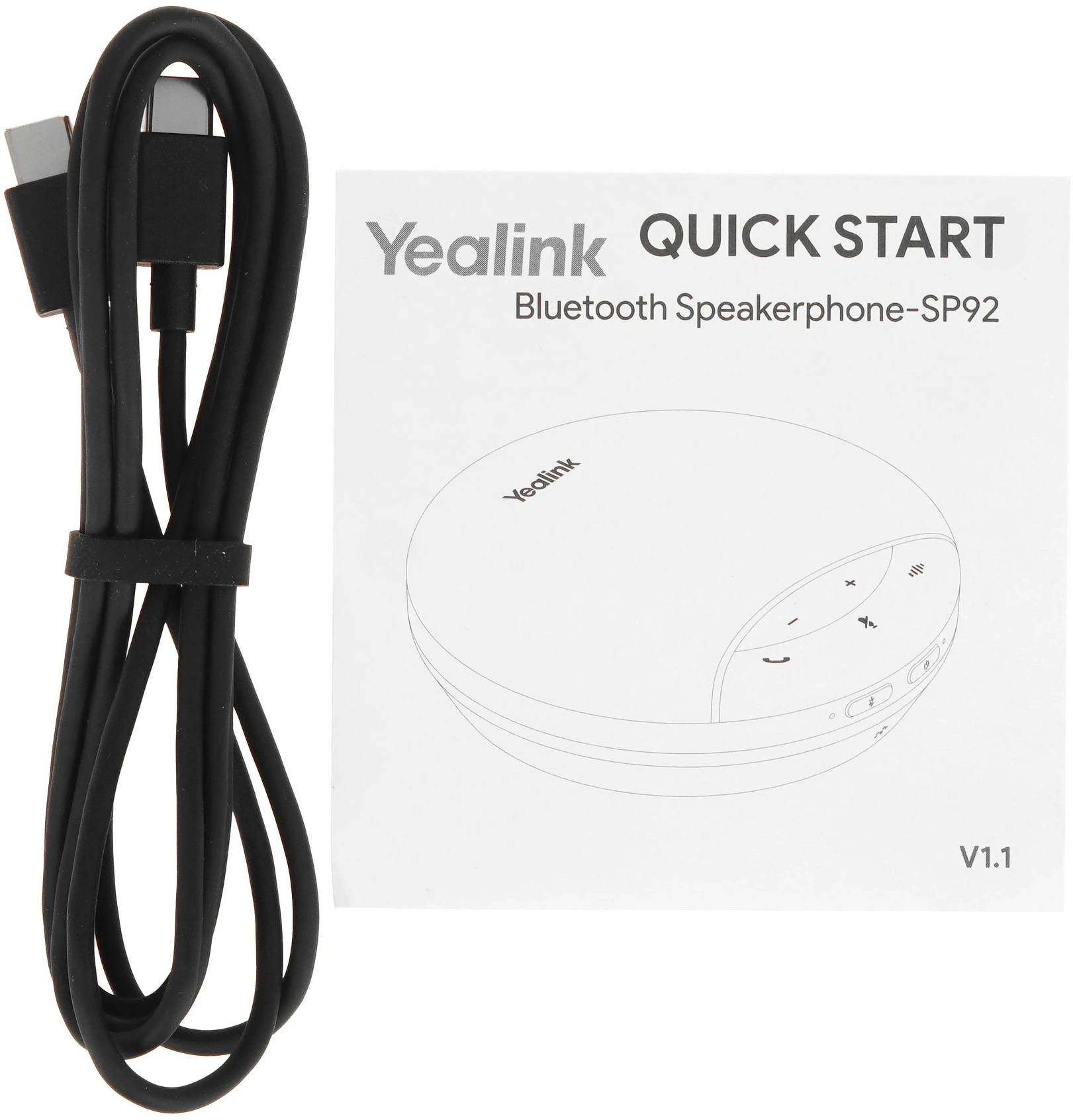 Спикерфон Yealink черный (SP92) — миниатюра 10
