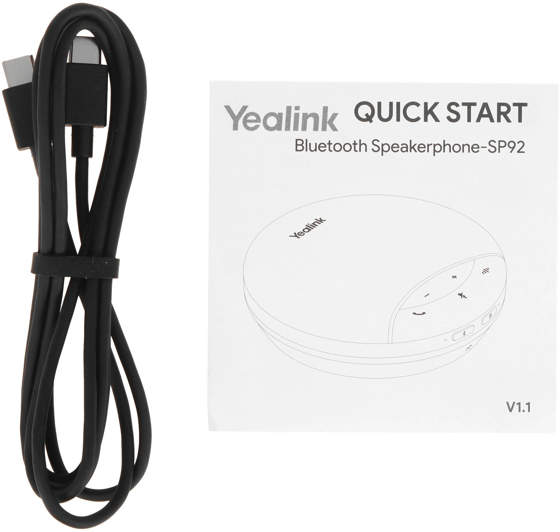 Спикерфон Yealink SP92 with Dongle черный — миниатюра 10
