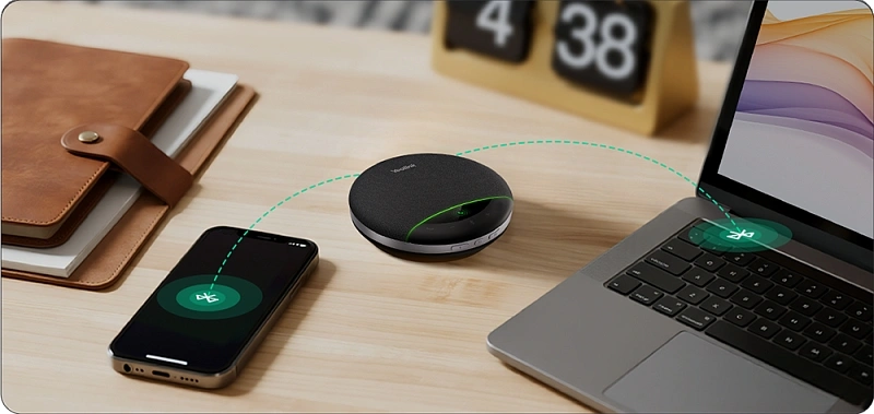 Спикерфон Yealink SP96 with Dongle черный — миниатюра 6