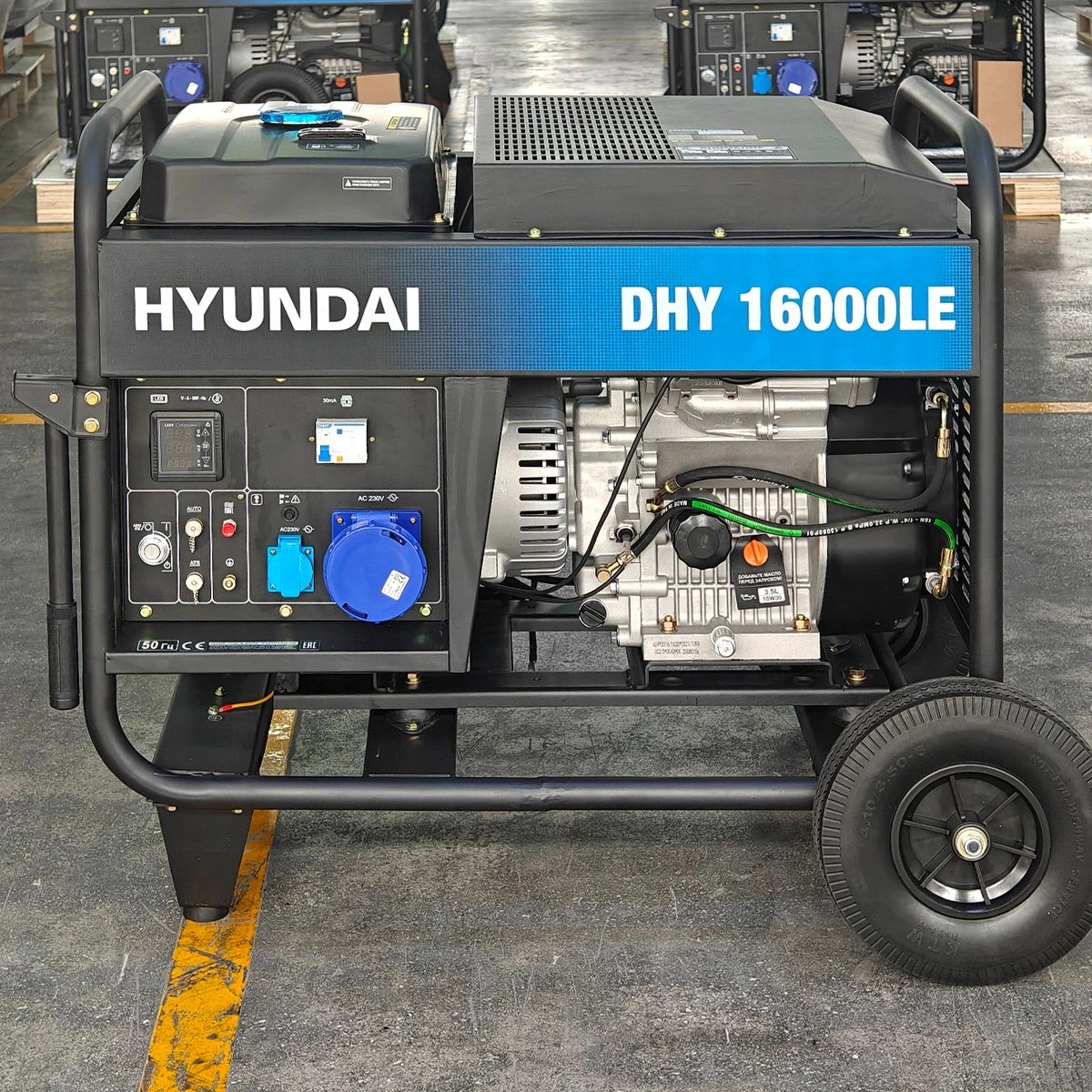 Генератор Hyundai DHY 16000LE 13кВт — фото 1