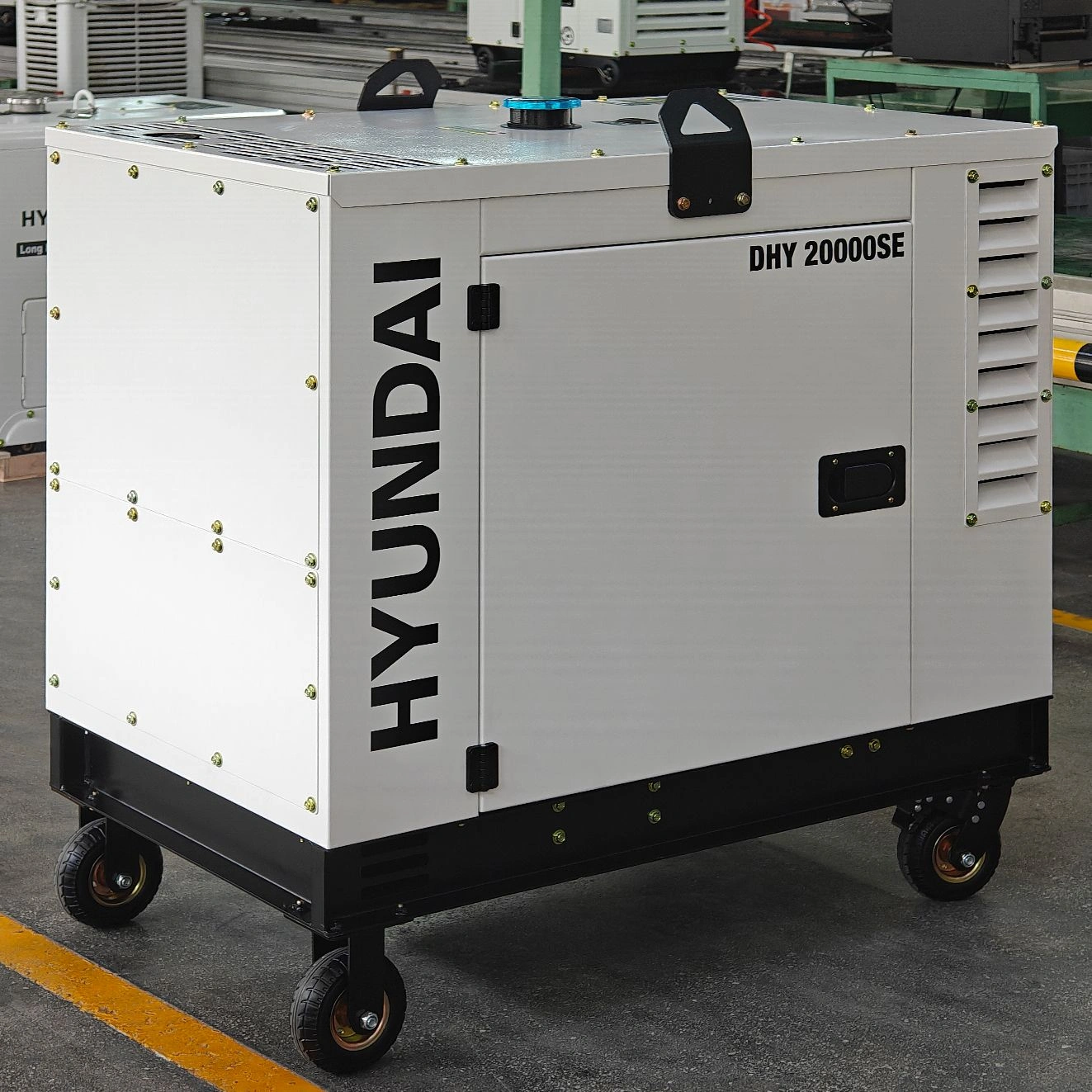 Генератор Hyundai DHY 20000SE 15кВт — миниатюра 4
