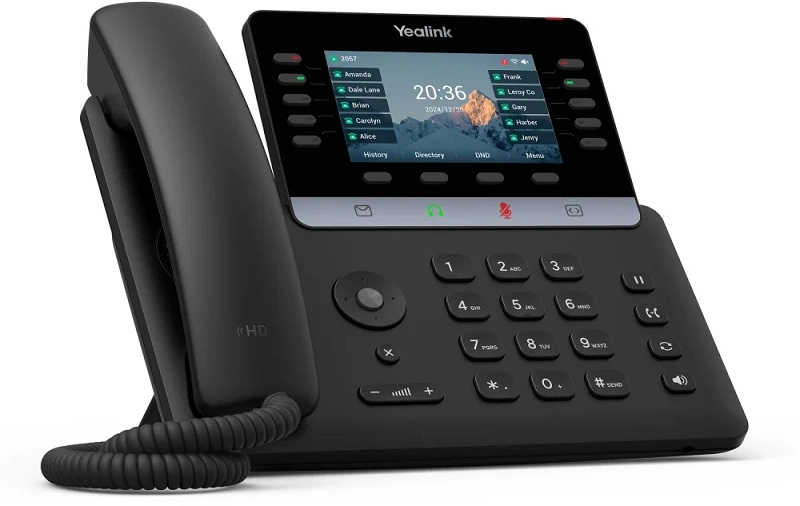 Телефон IP Yealink SIP-T74U черный — миниатюра 2