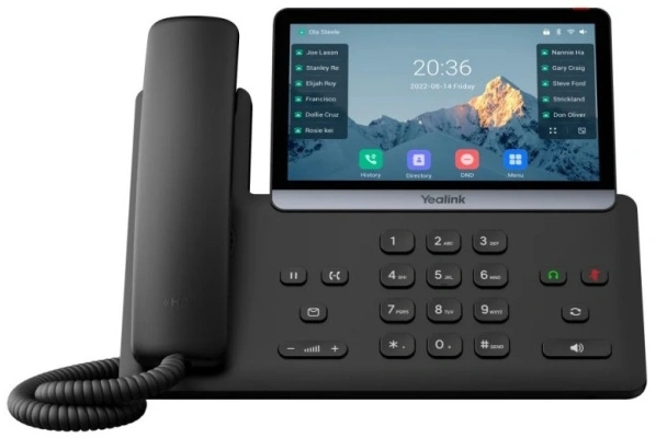 Телефон IP Yealink SIP-T77U черный — фото 1