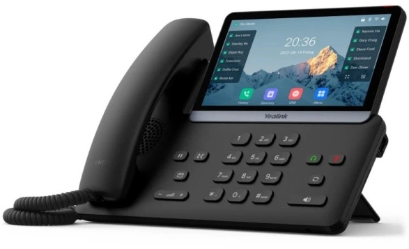 Телефон IP Yealink SIP-T77U черный — миниатюра 2