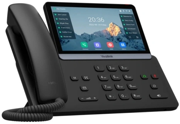 Телефон IP Yealink SIP-T77U черный — миниатюра 3