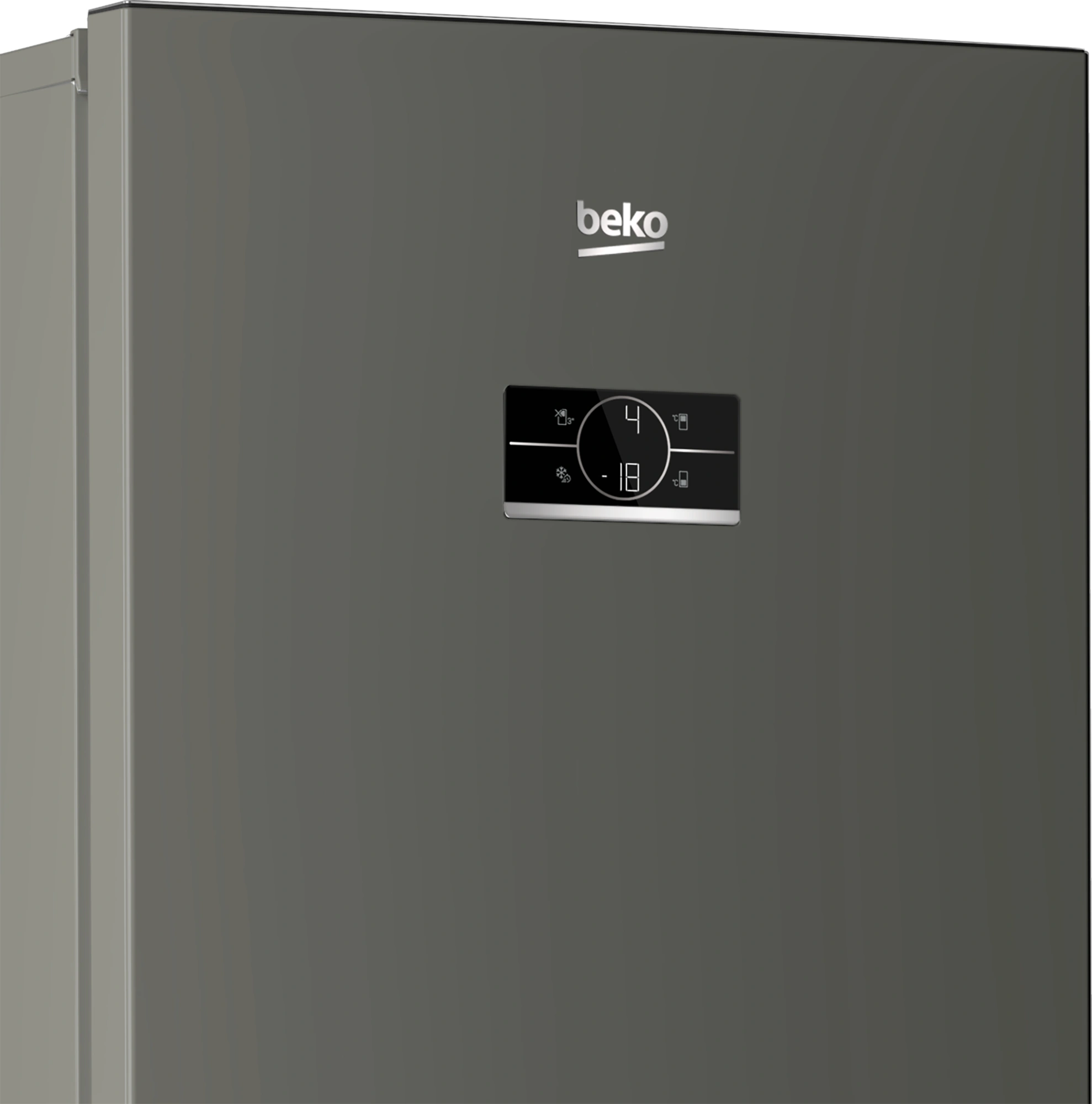 Холодильник Beko B3R0CNK402HG 2-хкамерн. серый — миниатюра 4