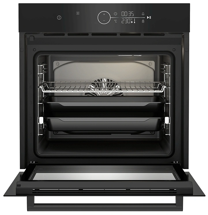 Духовой шкаф Электрический Beko BIOM1752KBNC черный — миниатюра 2
