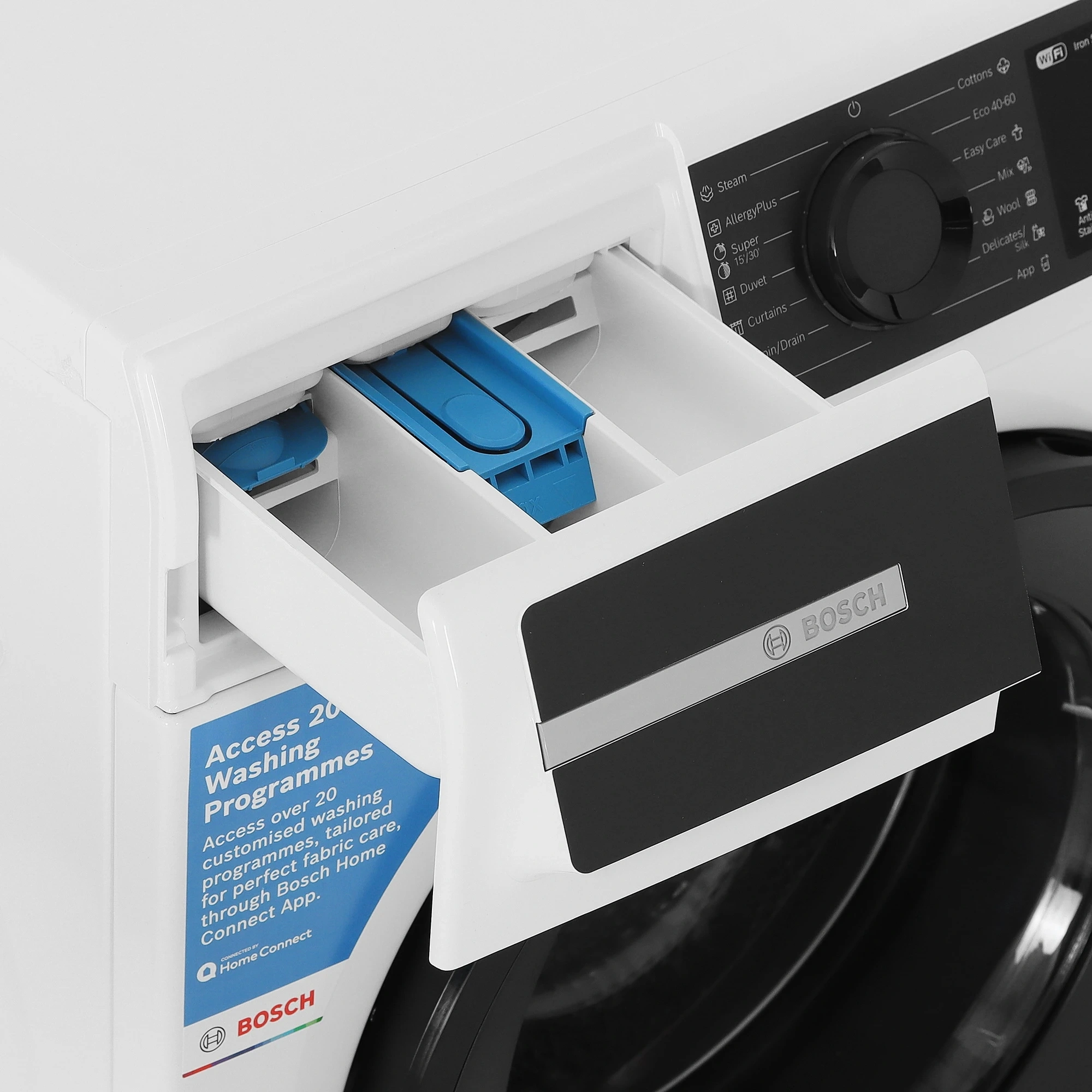Стиральная машина Bosch WGK244Z0ME пан.англ. загр.фронтальная макс.:9кг белый инвертор — миниатюра 10