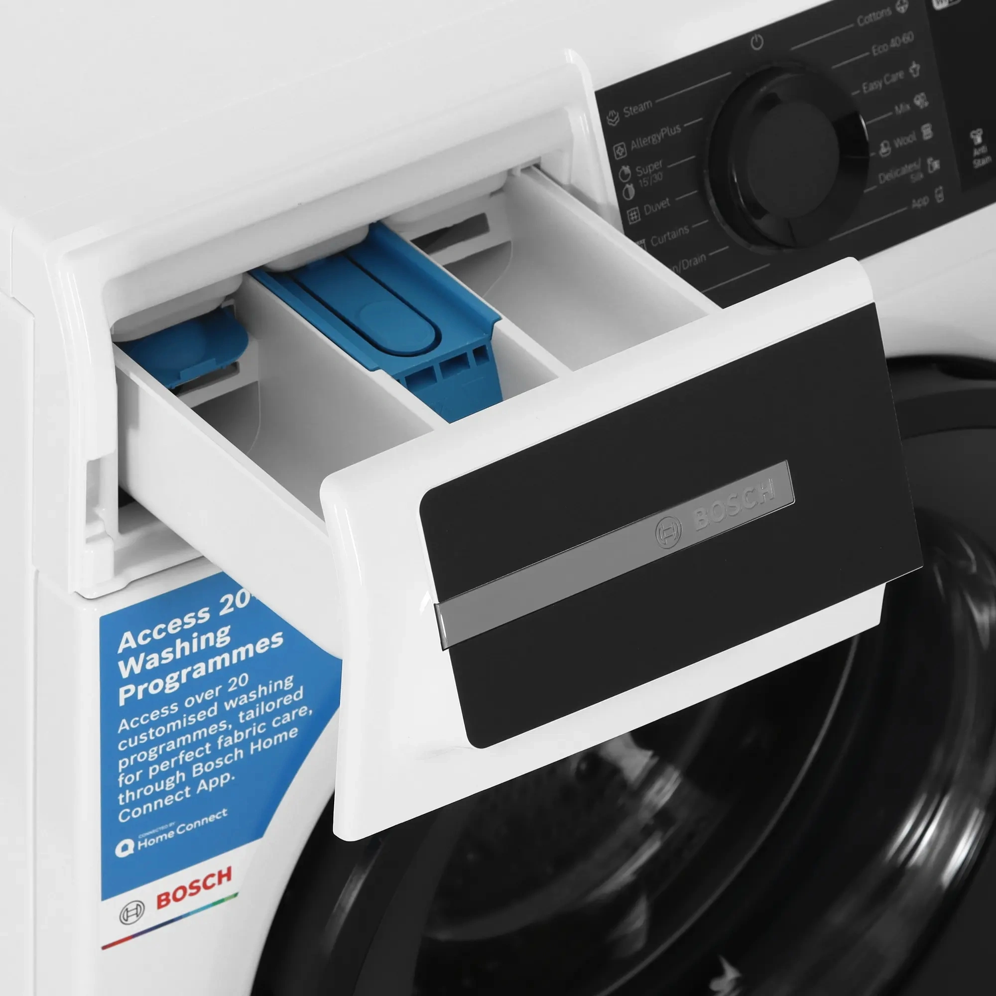 Стиральная машина Bosch Serie 6 WGK264Z0ME пан.англ. загр.фронтальная макс.:11кг белый инвертор — миниатюра 5