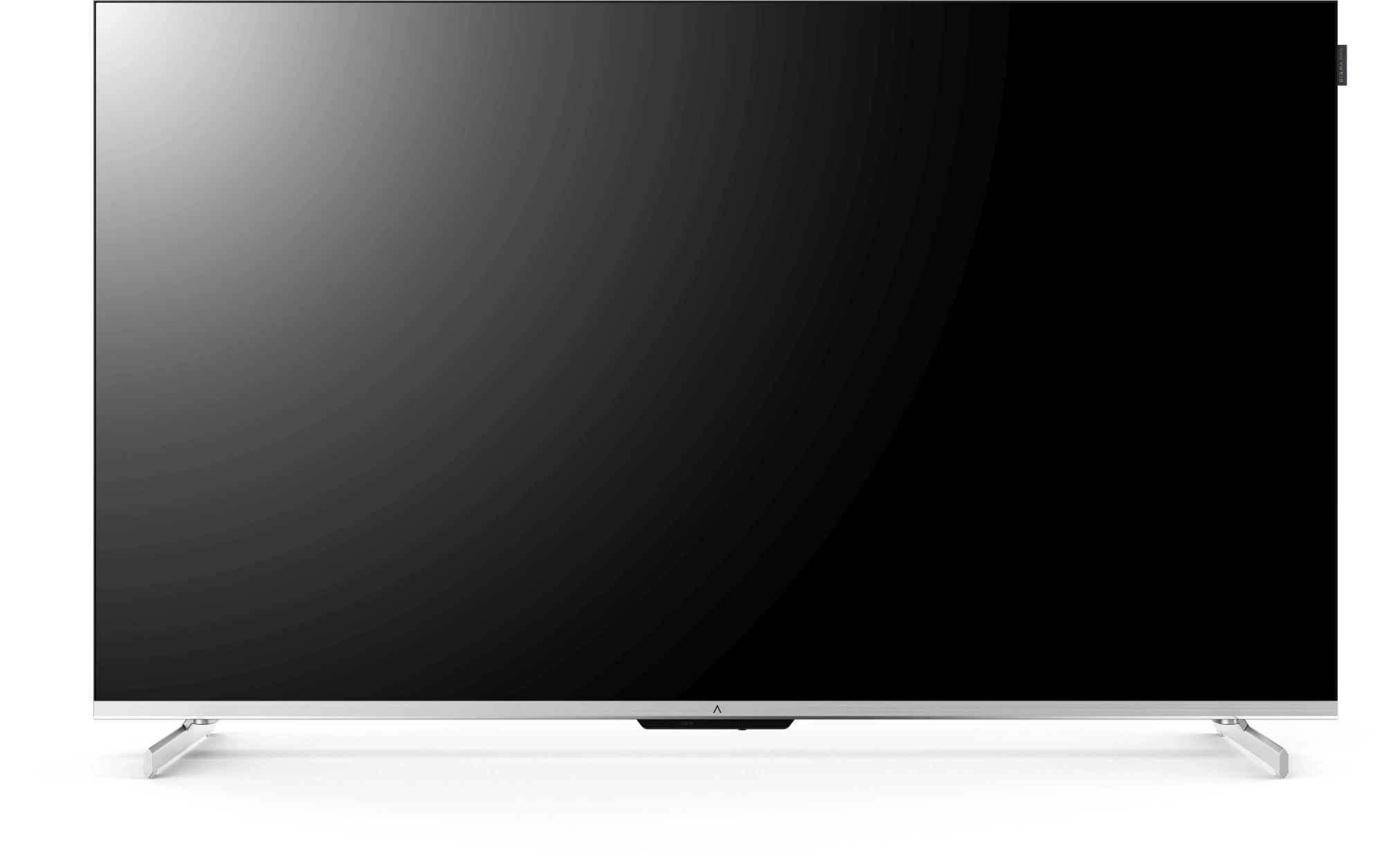 Телевизор QLED Digma Pro 50" Mini LED 50Q Google TV Frameless серебристый/серебристый 4K Ultra HD 144Hz MEMC DVB-T DVB-T2 DVB-C DVB-S DVB-S2 USB WiFi Smart TV — миниатюра 4