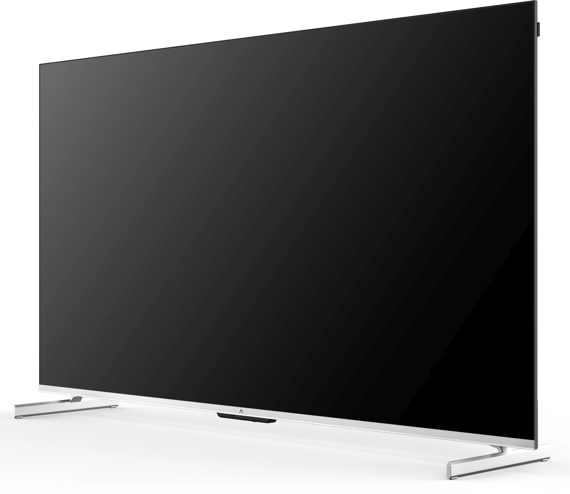 Телевизор QLED Digma Pro 65" Mini LED 65Q Google TV Frameless серебристый/серебристый 4K Ultra HD 144Hz MEMC DVB-T DVB-T2 DVB-C DVB-S DVB-S2 USB WiFi Smart TV — миниатюра 4