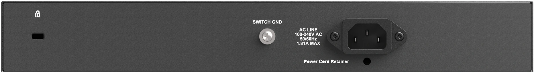 Коммутатор D-Link DGS-1010P/B1A (L2) 8x1Гбит/с 2SFP 8PoE 8PoE+ 125W неуправляемый — миниатюра 4