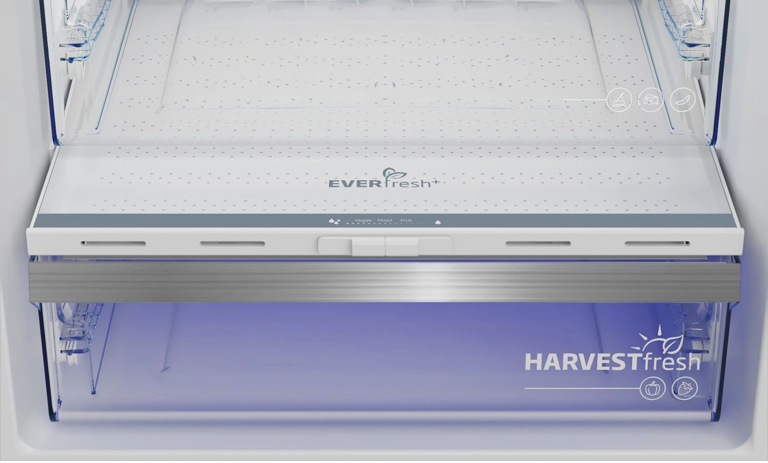 Холодильник Beko B5RCNK363ZW 2-хкамерн. белый мат. инвертер — миниатюра 9