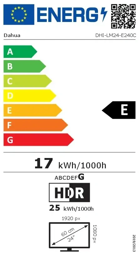 Монитор Dahua 23.6" DHI-LM24-E240C черный VA LED 16:9 HDMI матовая 3000:1 350cd 178гр/178гр 1920x1080 240Hz DP FHD 3.6кг — миниатюра 6