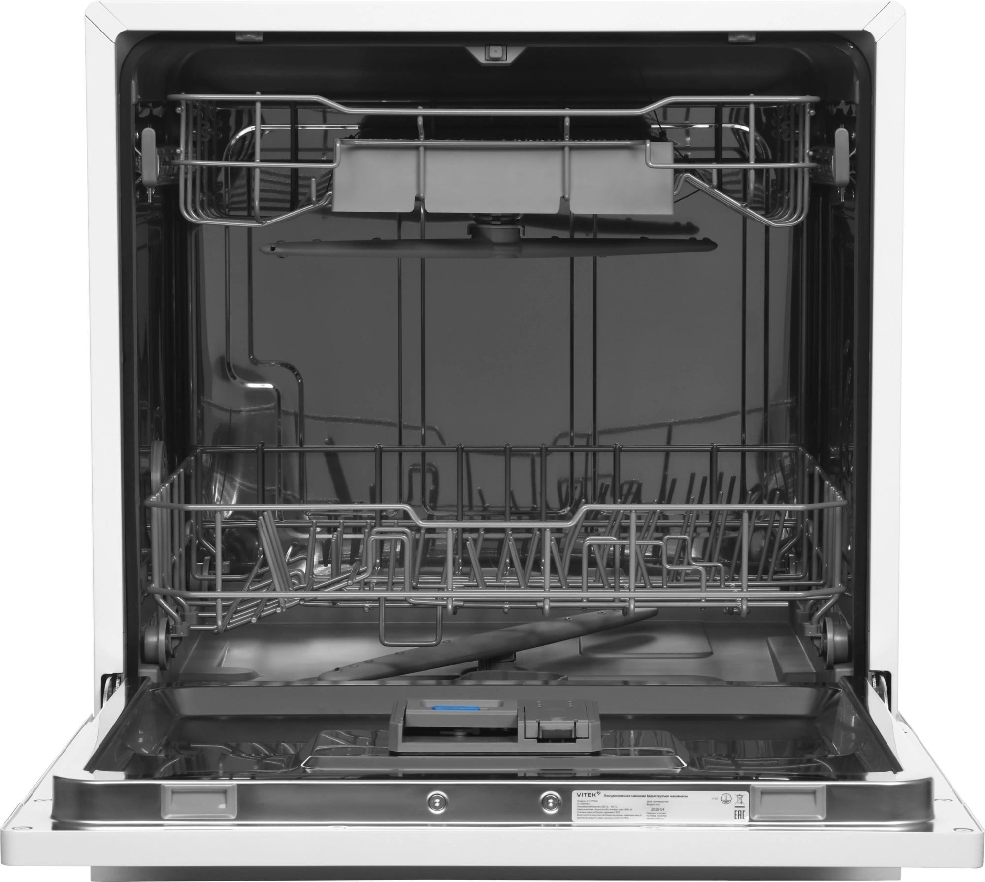 Посудомоечная машина Vitek VT-DT506 белый (компактная) — миниатюра 6