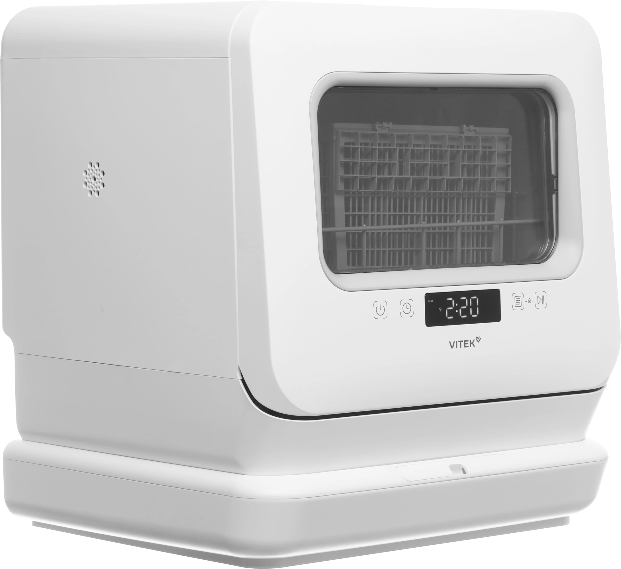 Посудомоечная машина Vitek VT-DT202 белый (компактная) — миниатюра 4