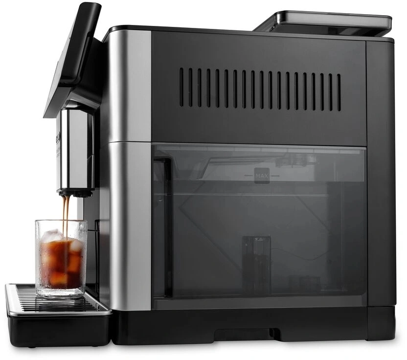 Кофемашина Delonghi Primadonna Aromatic ECAM630.55.SM 1450Вт черный/серебристый — миниатюра 4
