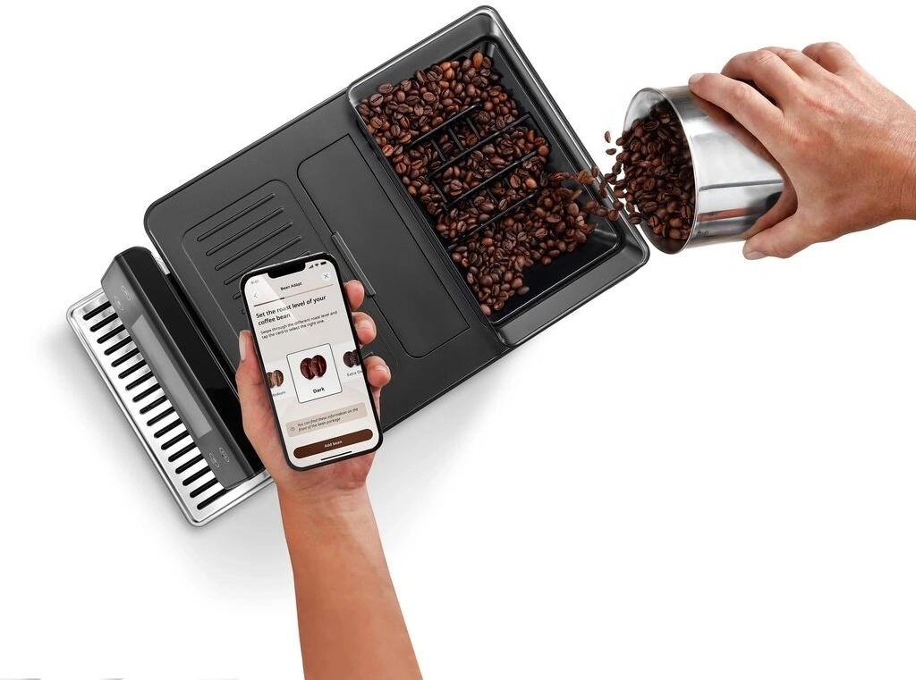 Кофемашина Delonghi Primadonna Aromatic ECAM630.55.SM 1450Вт черный/серебристый — миниатюра 3
