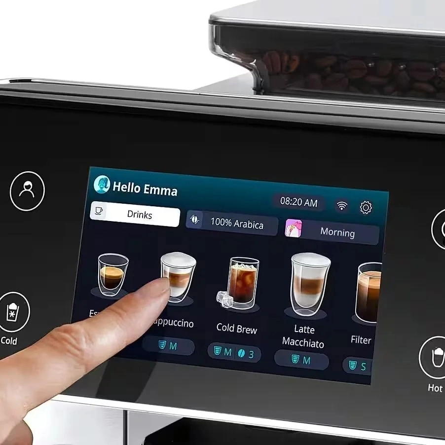 Кофемашина Delonghi ECAM630.55.SSM 1450Вт черный/серебристый — миниатюра 2