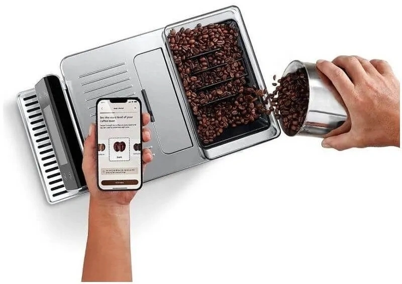 Кофемашина Delonghi ECAM630.55.SSM 1450Вт черный/серебристый — миниатюра 4