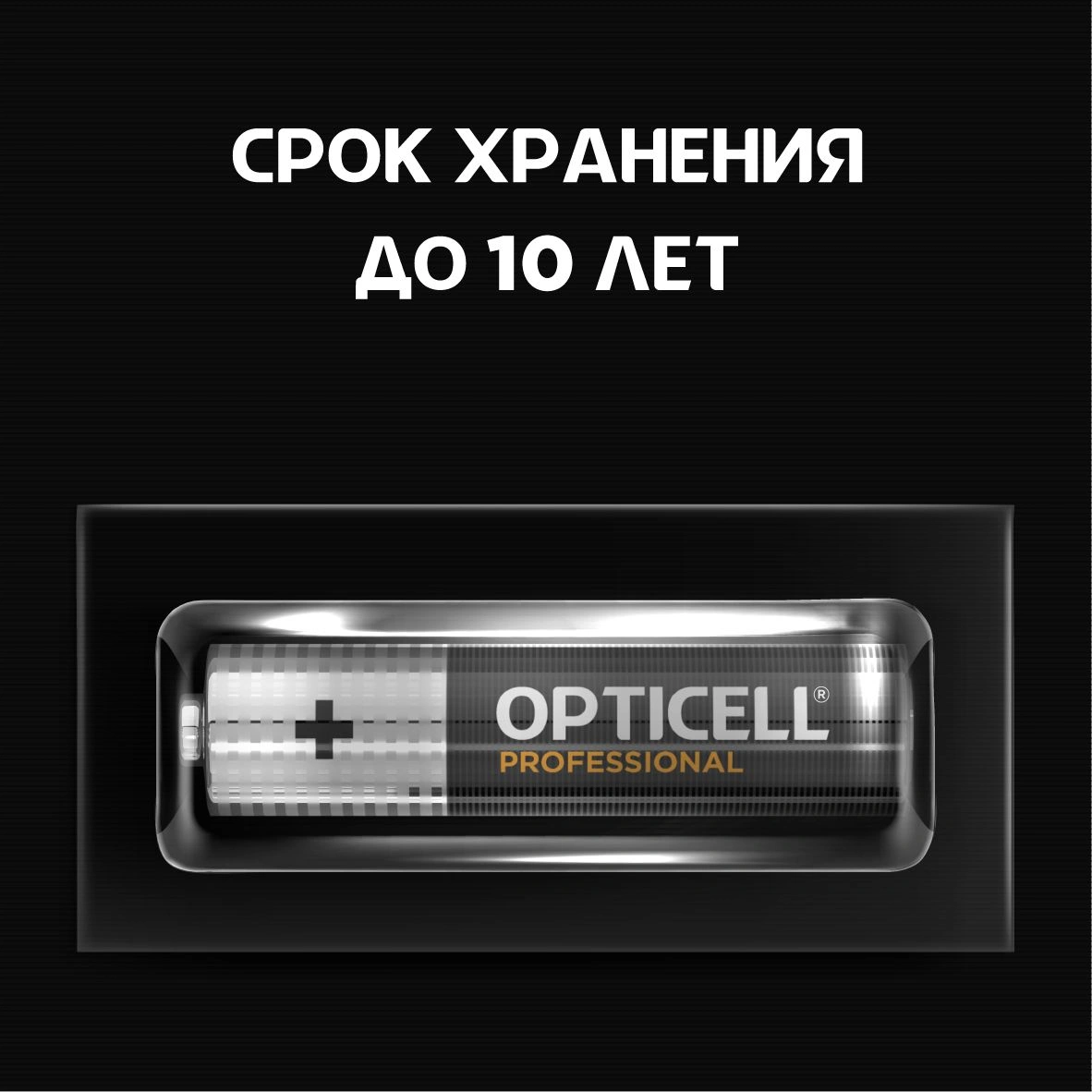 Батарея Opticell Professional LR03 AAA (4шт) блистер — миниатюра 2
