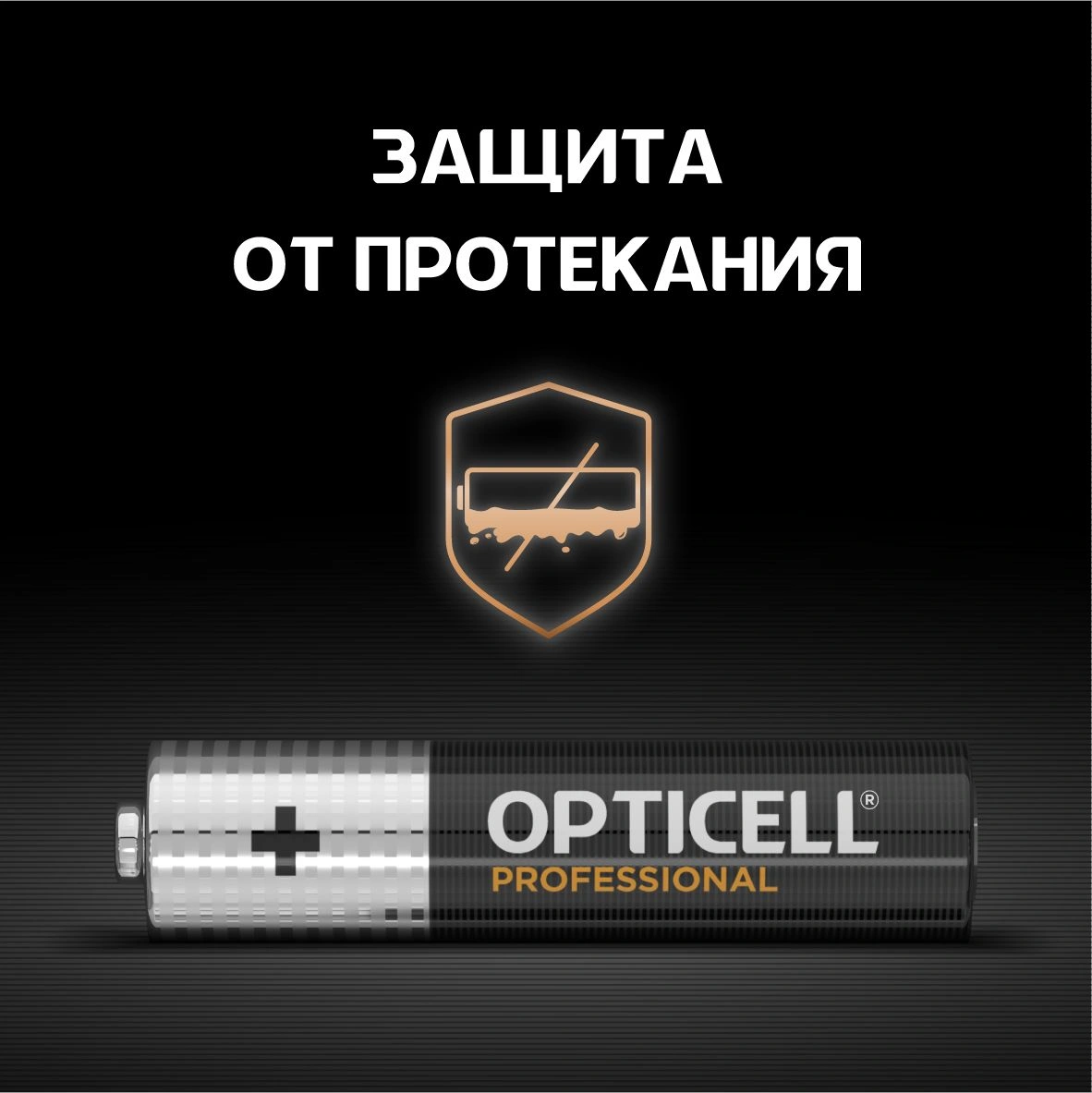 Батарея Opticell Professional LR03 AAA (4шт) блистер — миниатюра 3