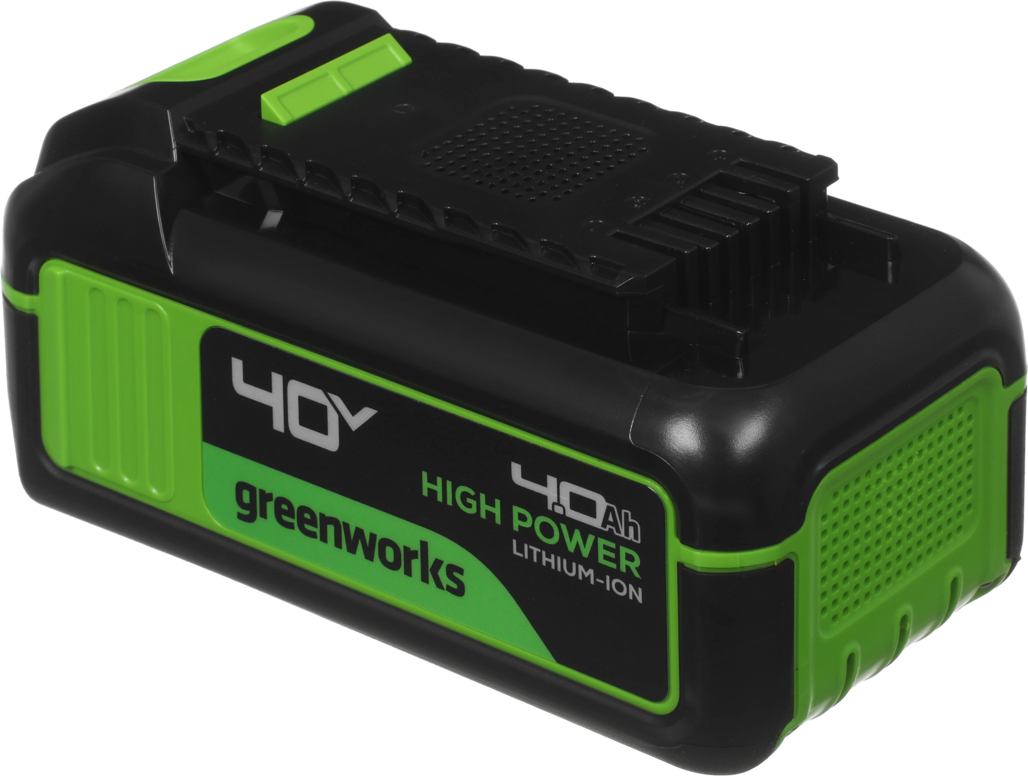 Батарея аккумуляторная Greenworks G40HP4 40В 4Ач Li-Ion (2958507) — миниатюра 3