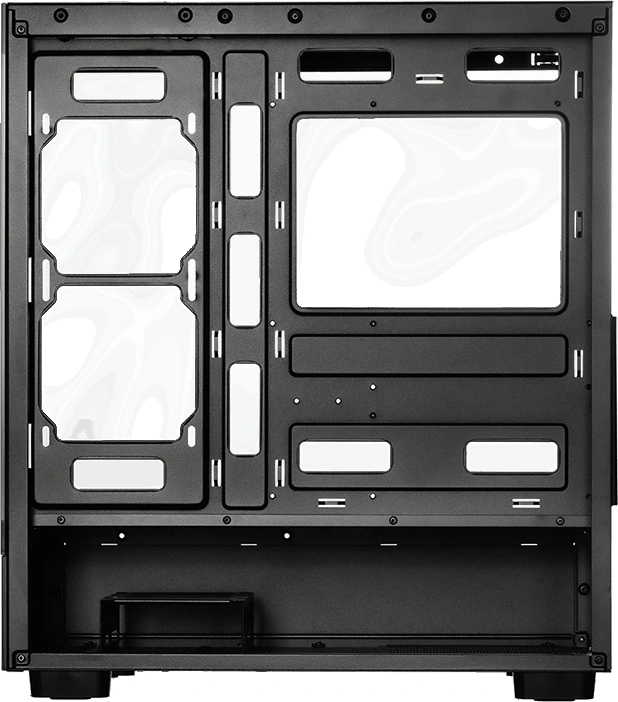 Корпус PcCooler C3 Q500 BK черный без БП ATX 9x120mm 2x140mm 1xUSB3.0 1xUSB3.1 audio bott PSU — миниатюра 3