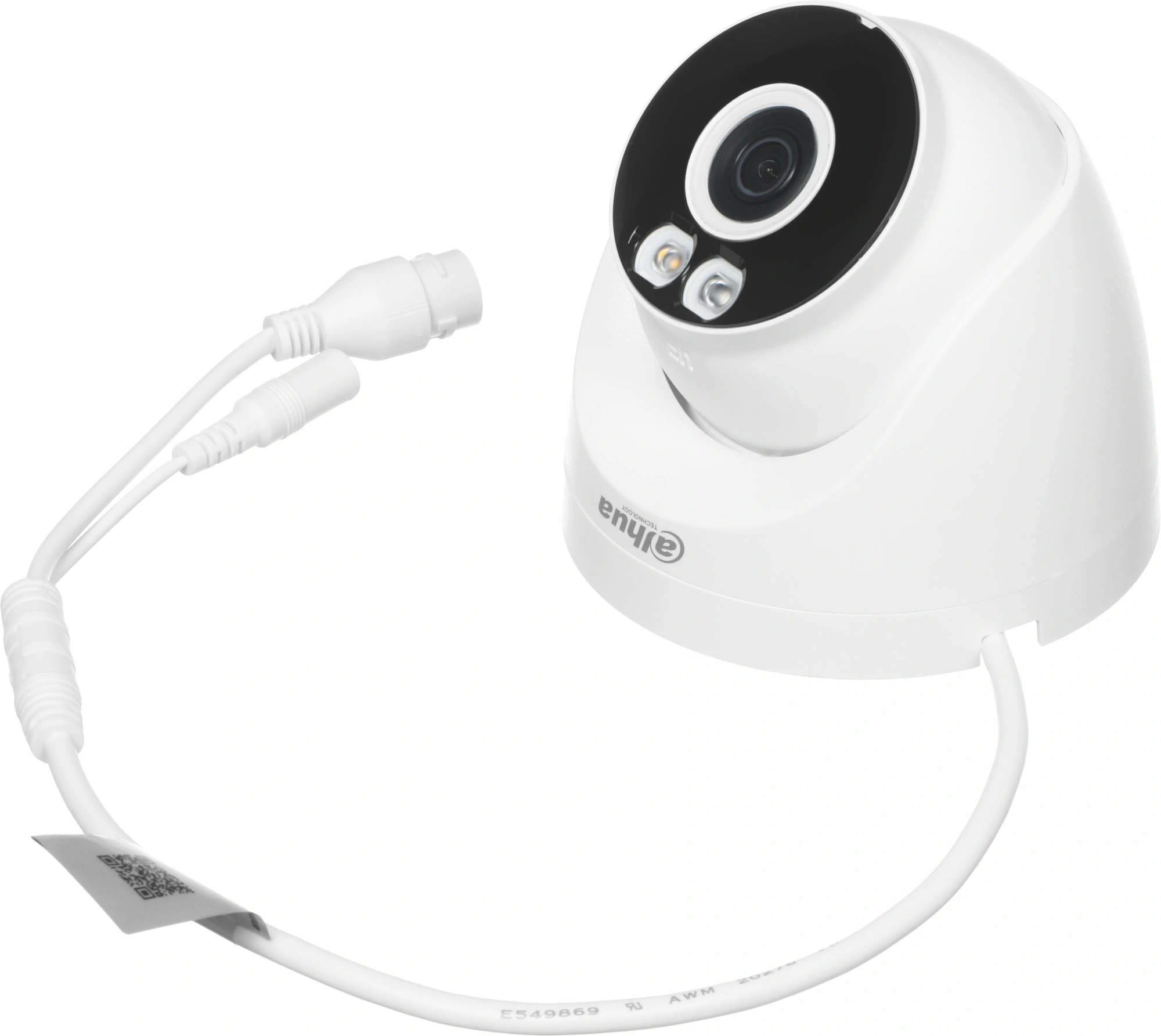 Камера видеонаблюдения IP Dahua DH-IPC-T3AP-IL-0360B Wi-Fi 3.6-3.6мм цв. корп.:белый (DH-T3A-IL) — миниатюра 5