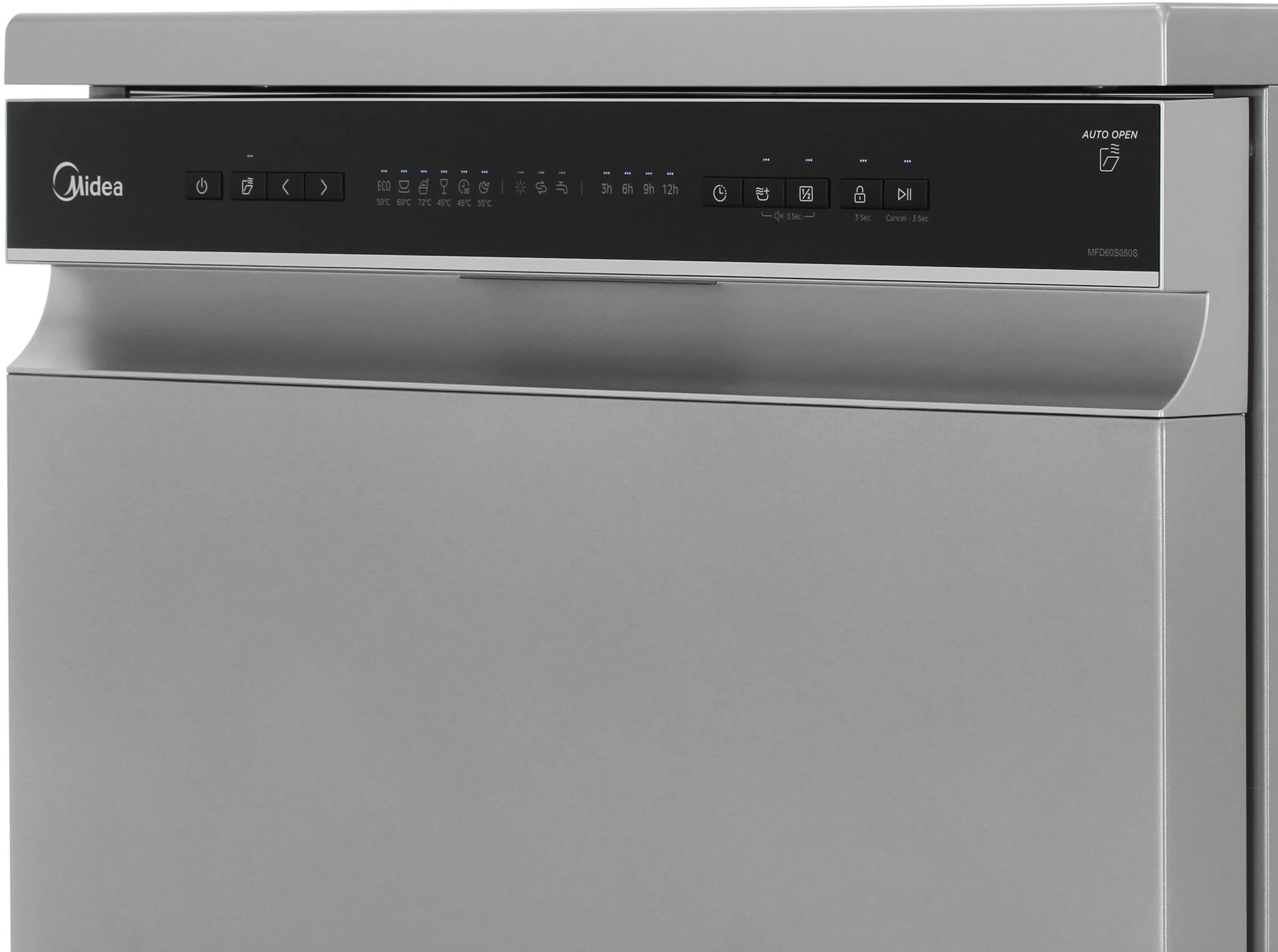 Посудомоечная машина Midea MFD60S050S серый (полноразмерная) — миниатюра 3