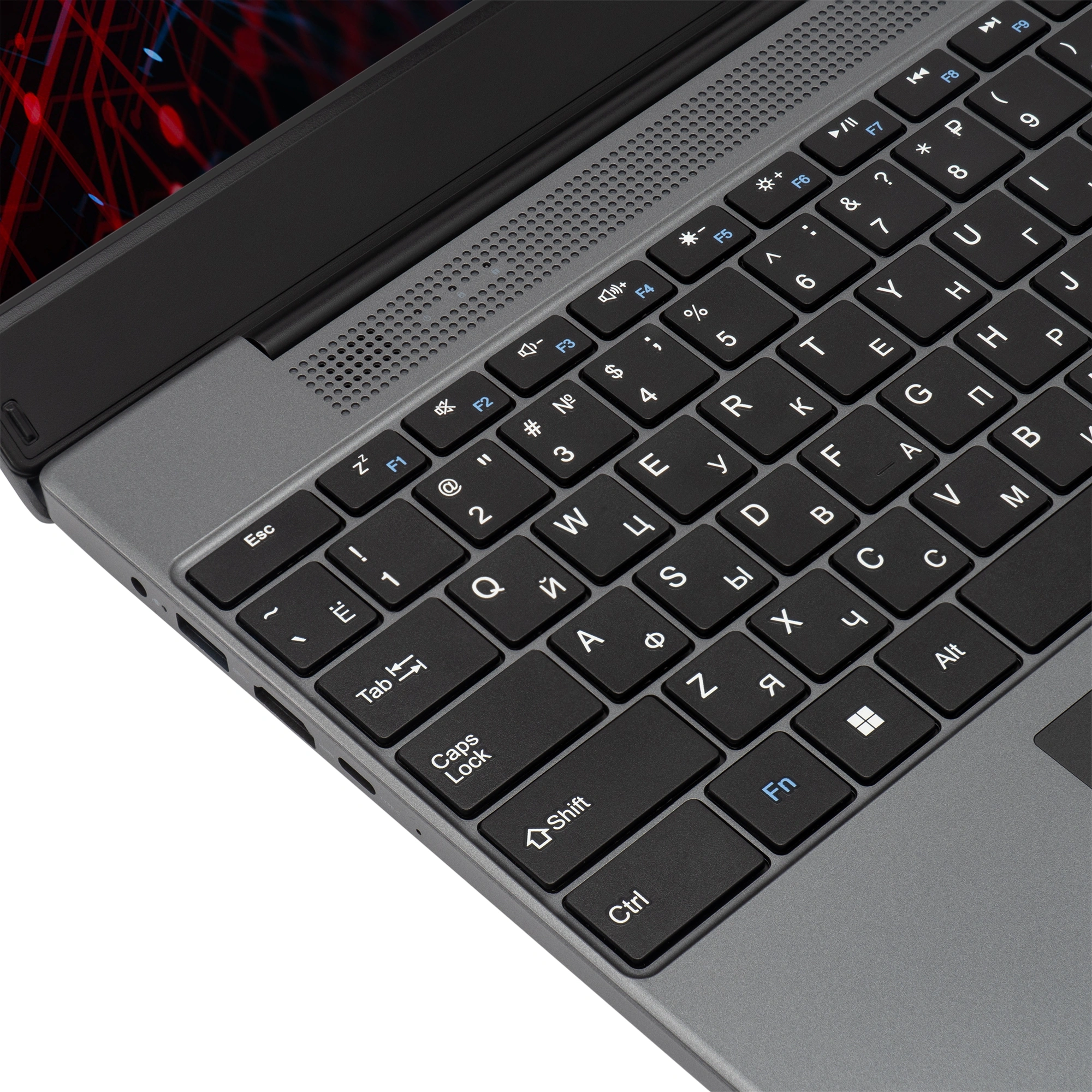 Ноутбук IRU Tactio 15PHR Ryzen 5 7430U 8Gb SSD256Gb AMD Radeon Graphics 15.6" IPS FHD (1920x1080) FreeDOS black WiFi BT Cam 4000mAh (2150143) — миниатюра 14