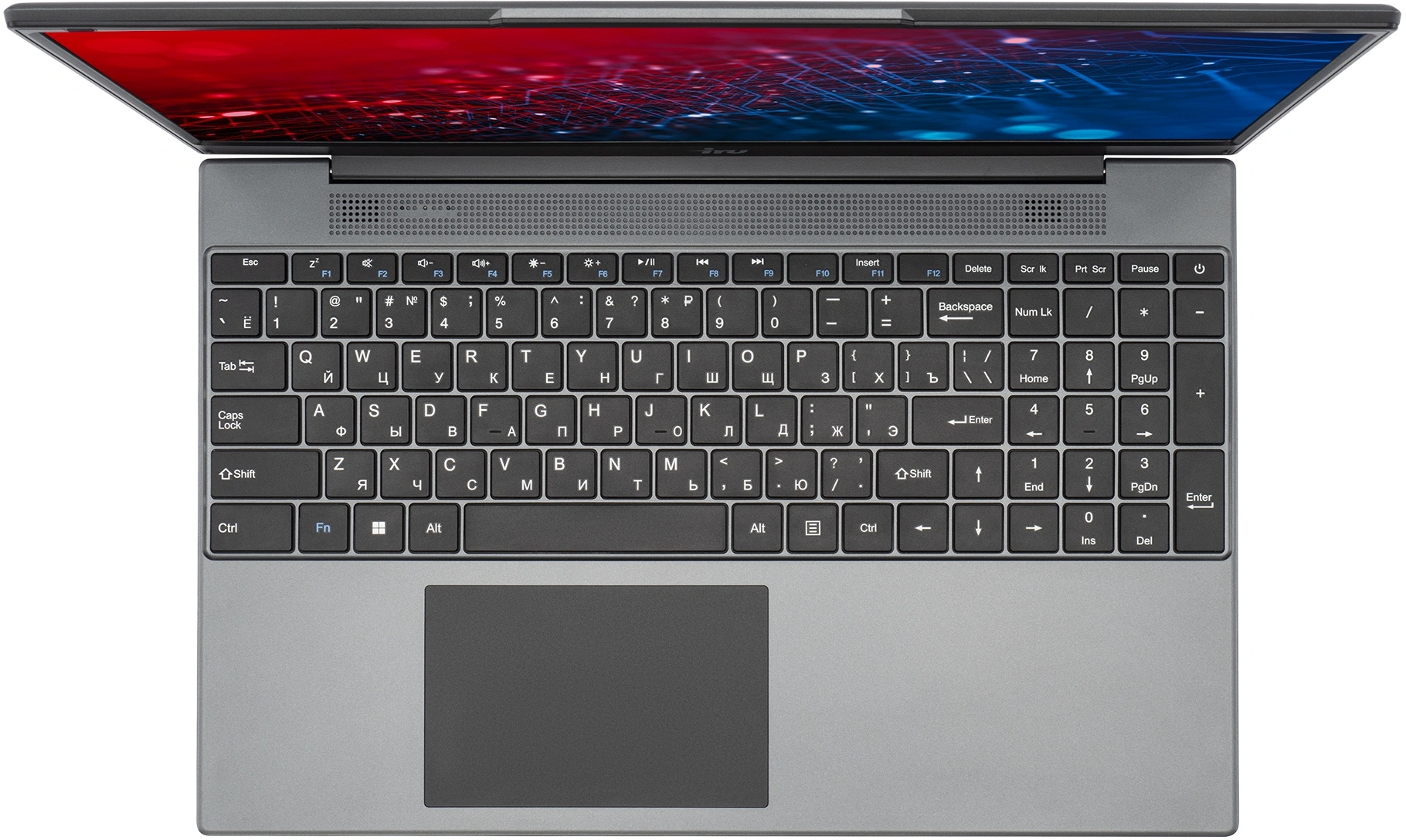Ноутбук IRU Tactio 15PHR Ryzen 5 7430U 16Gb SSD512Gb AMD Radeon Graphics 15.6" IPS FHD (1920x1080) Windows 11 Pro 64 black WiFi BT Cam 4000mAh (2150148) — миниатюра 4