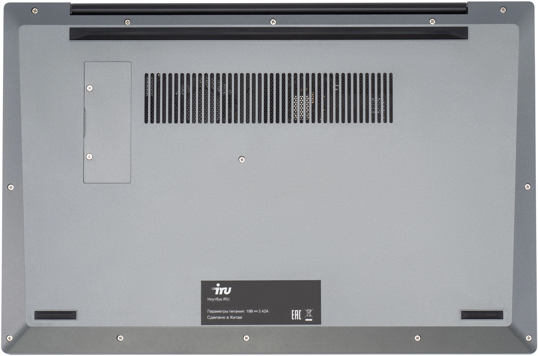 Ноутбук IRU Tactio 15PHR Ryzen 5 7430U 16Gb SSD512Gb AMD Radeon Graphics 15.6" IPS FHD (1920x1080) Windows 11 Pro 64 black WiFi BT Cam 4000mAh (2150148) — миниатюра 15