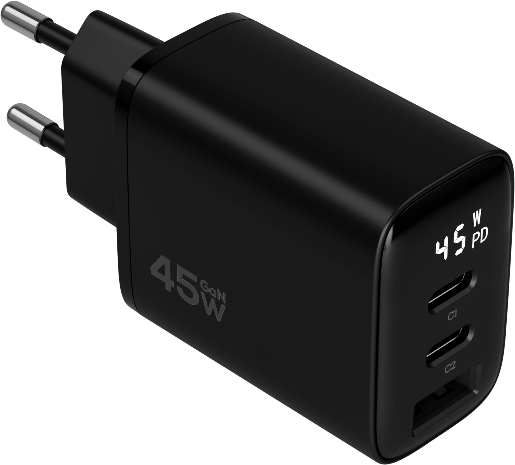 Сетевое зар./устр. Magssory ACH008 45W 3.25A (PD3.0+PPS+QC4+AFC+FCP+SCP) универсальное черный — миниатюра 4