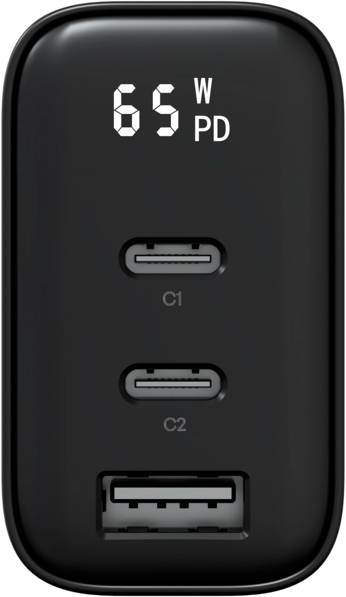 Сетевое зар./устр. Magssory ACH009 65W (PD3.0+PPS+QC4+AFC+FCP+SCP) универсальное черный — миниатюра 2