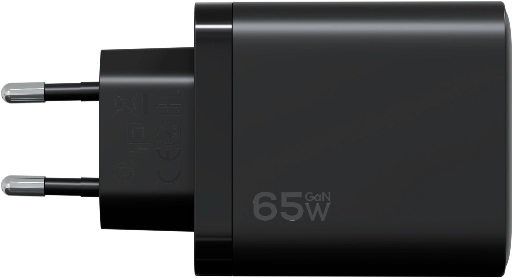 Сетевое зар./устр. Magssory ACH009 65W (PD3.0+PPS+QC4+AFC+FCP+SCP) универсальное черный — миниатюра 3